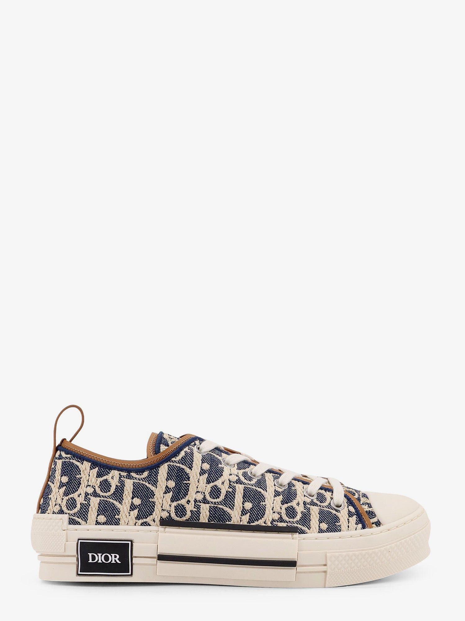 B23 League Dior Oblique jacquard fabric low-top sneakers IT 39