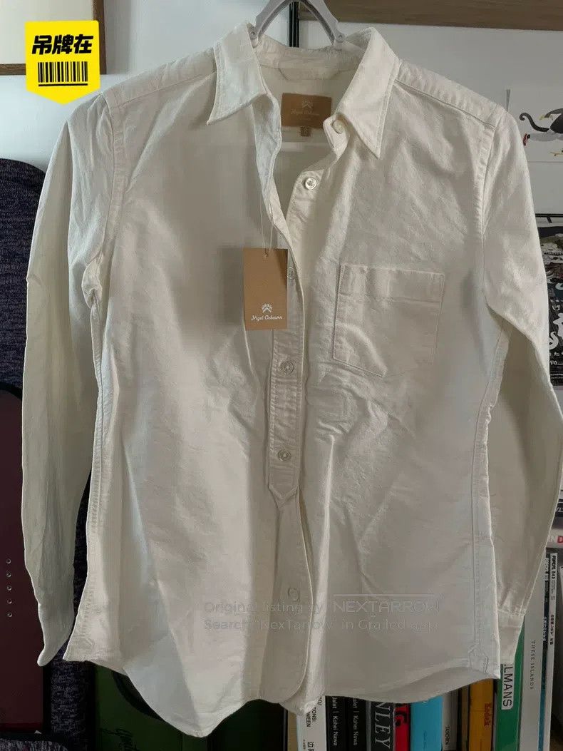 Nigel Cabourn Lady's white shirt