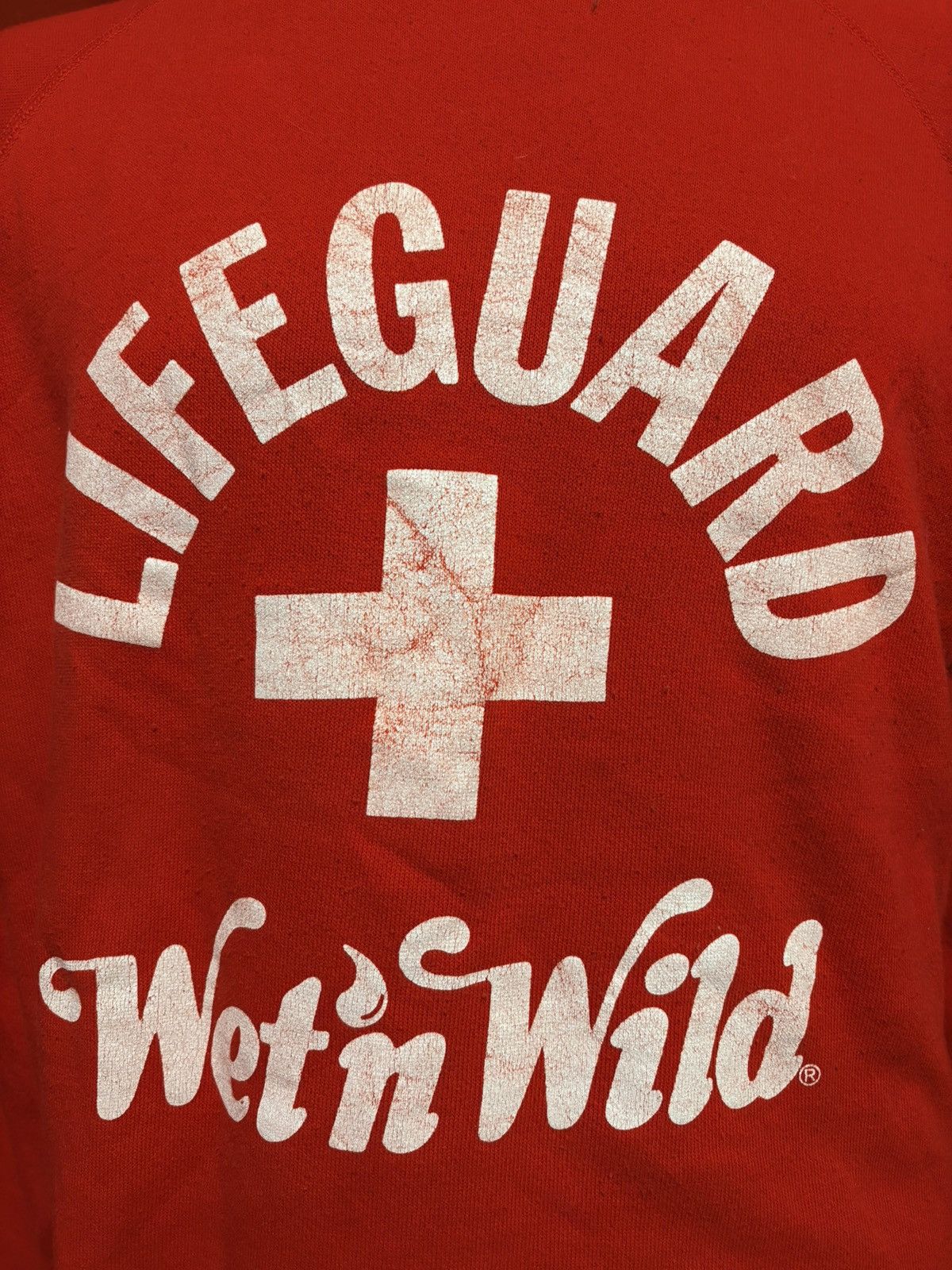 Vintage Vintage Lifeguard Wet N Wild Sweatshirt 80’s Surf Wear Geail Size US XL / EU 56 / 4 - 2 Thumbnail