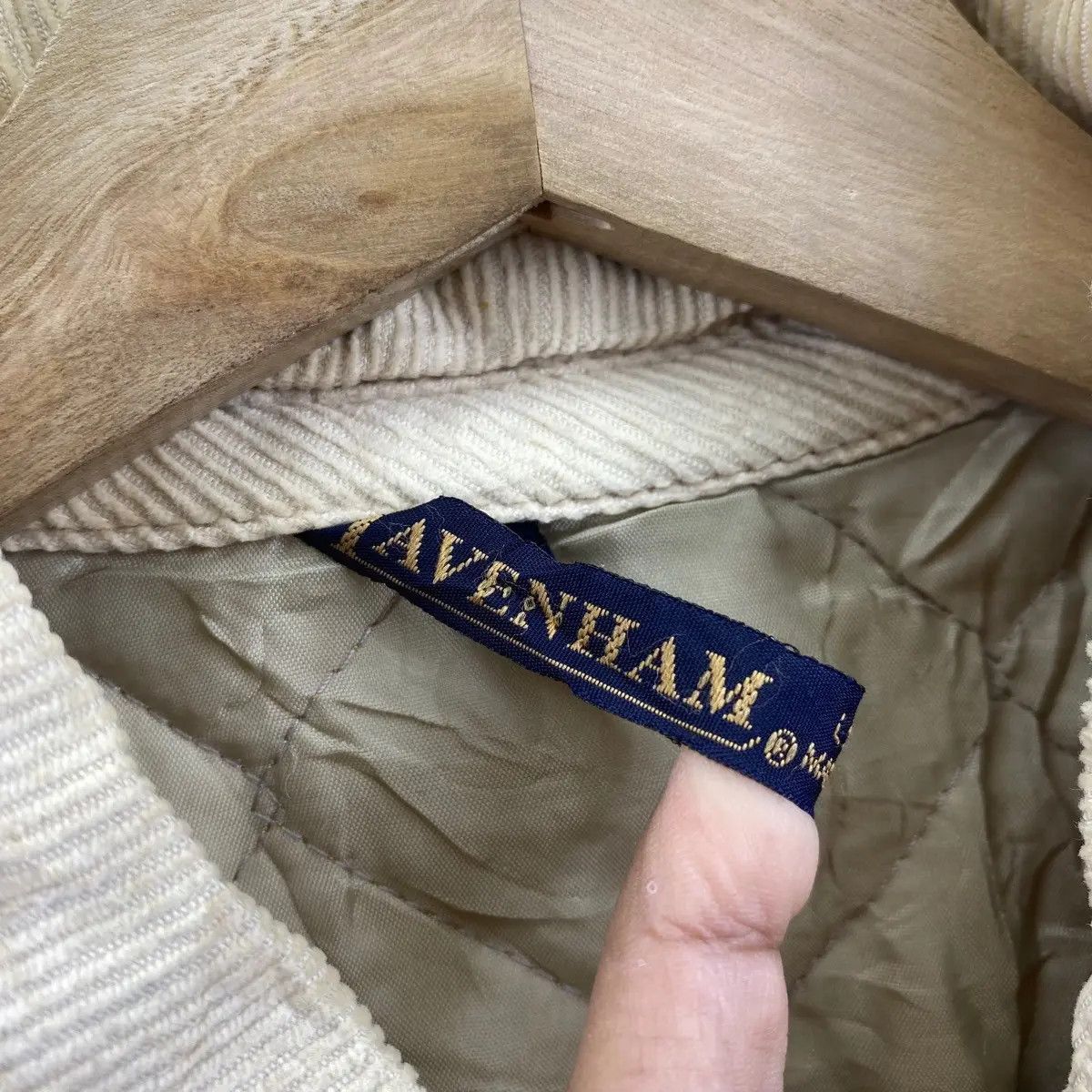 Lavenham Vtg LAVENHAM MELFORD Made In ENGLAND Quilted Jacket Size S / US 4 / IT 40 - 4 Thumbnail
