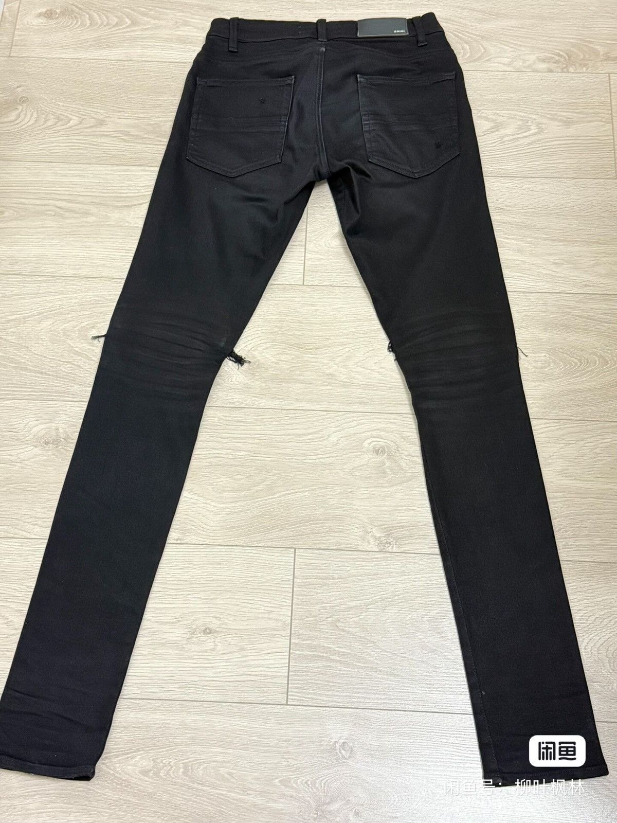 Amiri Amiri 17ss MX1 Leather Black Jeans 2501-Nextarrow Size US 30 / EU 46 - 2 Thumbnail