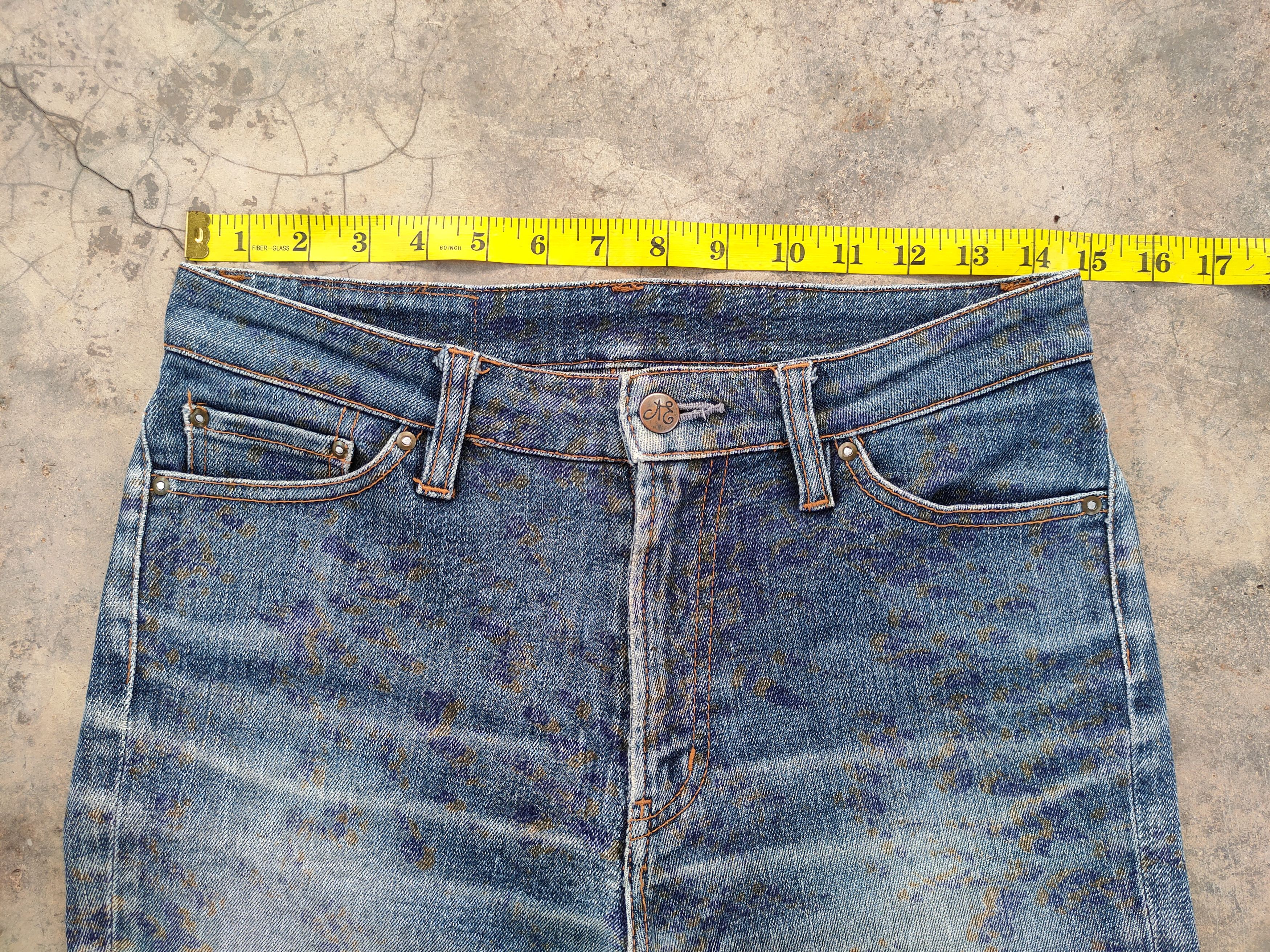 Japanese Brand W29 VINTAGE AE FLARE ART FADED JEANS DENIM PANTS Size US 29 - 5 Thumbnail