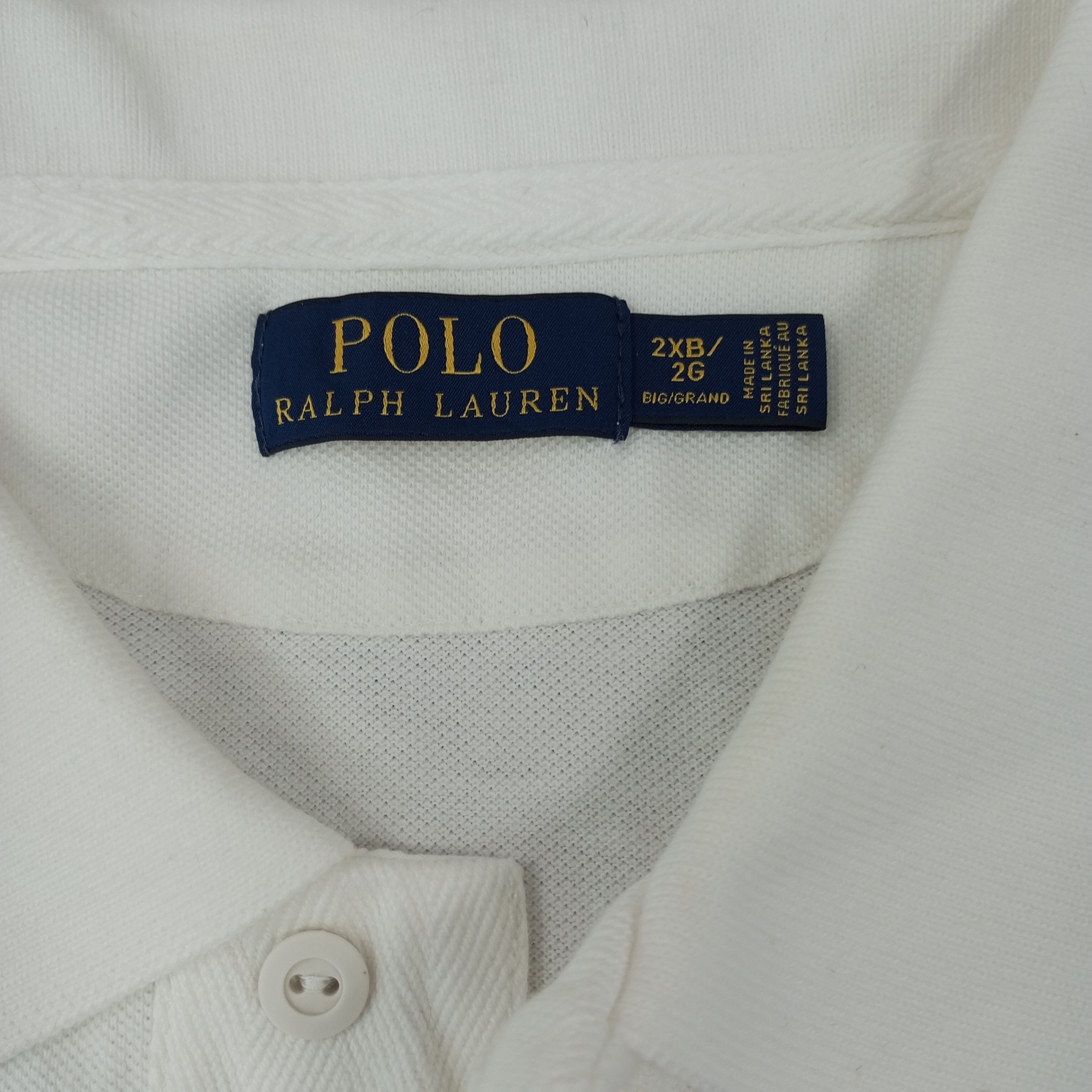 Polo Ralph Lauren × Vintage Polo Ralph Lauren Fashion Brand Casual Polos c219n7 Size US XXL / EU 58 / 5 - 3 Thumbnail