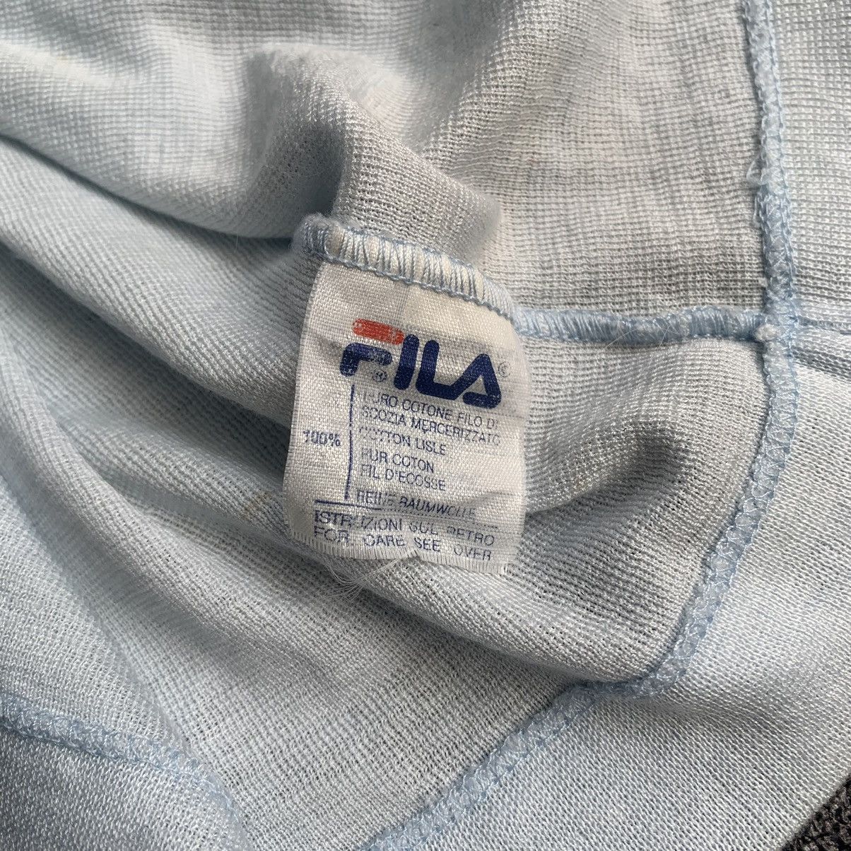 Fila Polo shirt fila knitwear 70s vintage Size US M / EU 48-50 / 2 - 4 Thumbnail