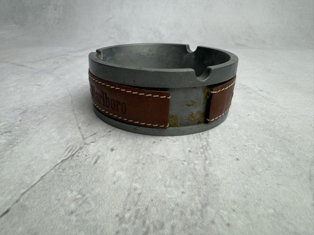 Marlboro × Vintage 1990 Vintage Marlboro Metal Ashtray Retro Rare Size ONE SIZE - 3 Thumbnail