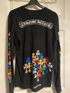 Chrome Hearts Multi Color Cross L/S T-shirt Black TARRYTOWN