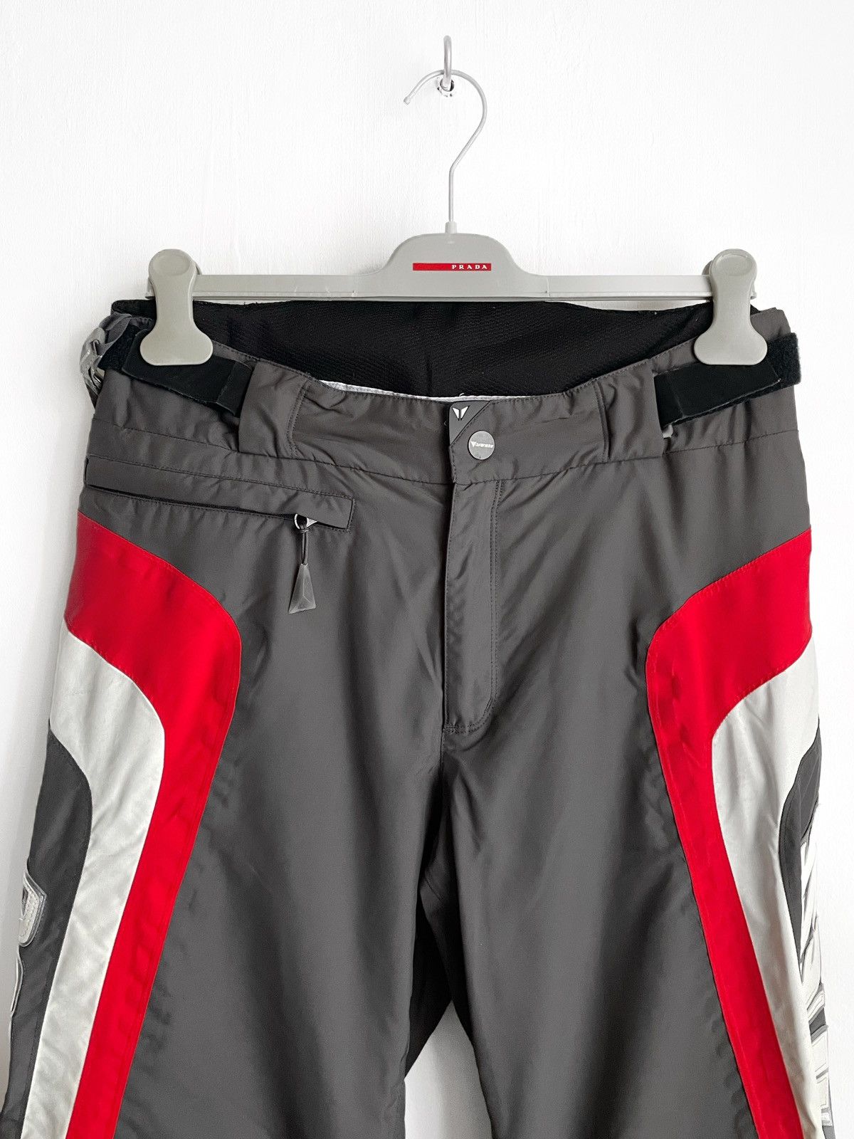 Dainese Dainese Ski Snowboard Pants Gray Red White Vintage Gorcope Size US 31 - 4 Thumbnail