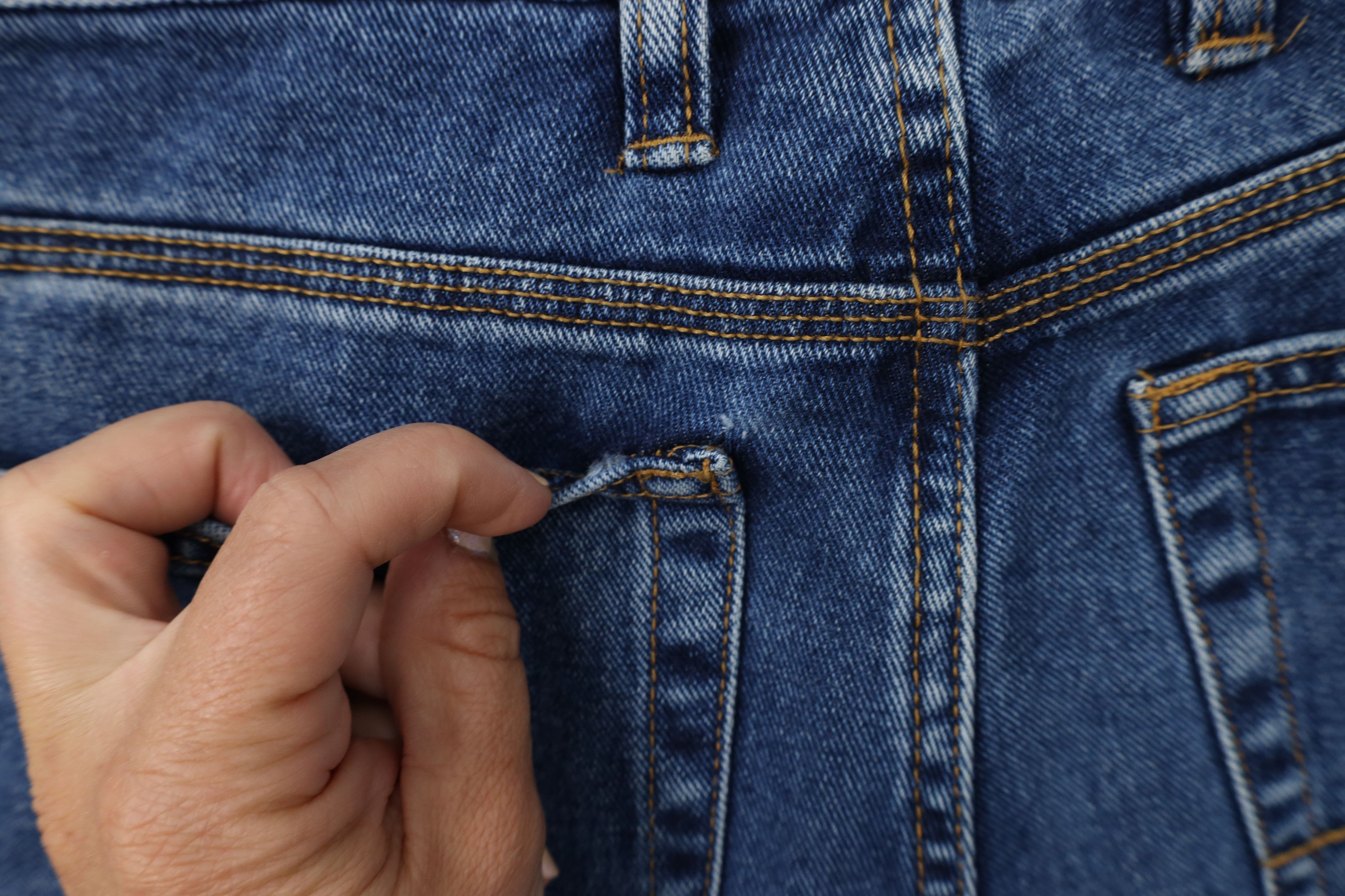 Big Mac Vintage 90s Big Mac Wide Leg Denim Jeans Blue Cotton Size US 34 / EU 50 - 13 Thumbnail