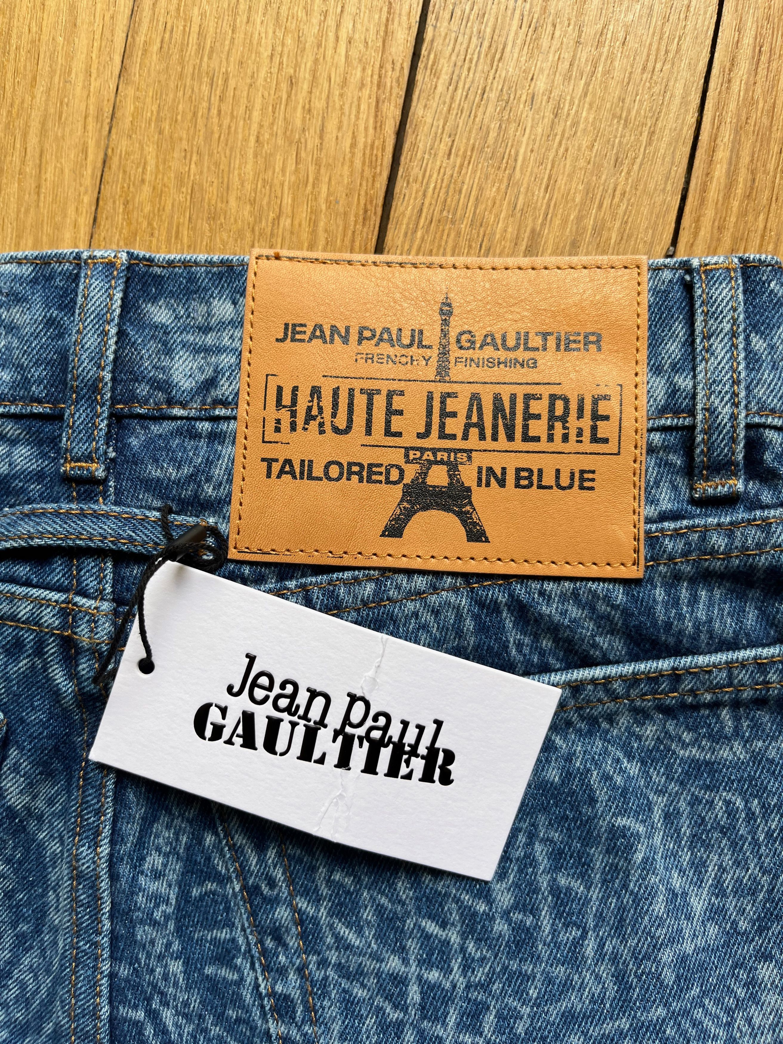 Jean Paul Gaultier Jean Paul Gaultier money print jeans Size 23" - 4 Thumbnail