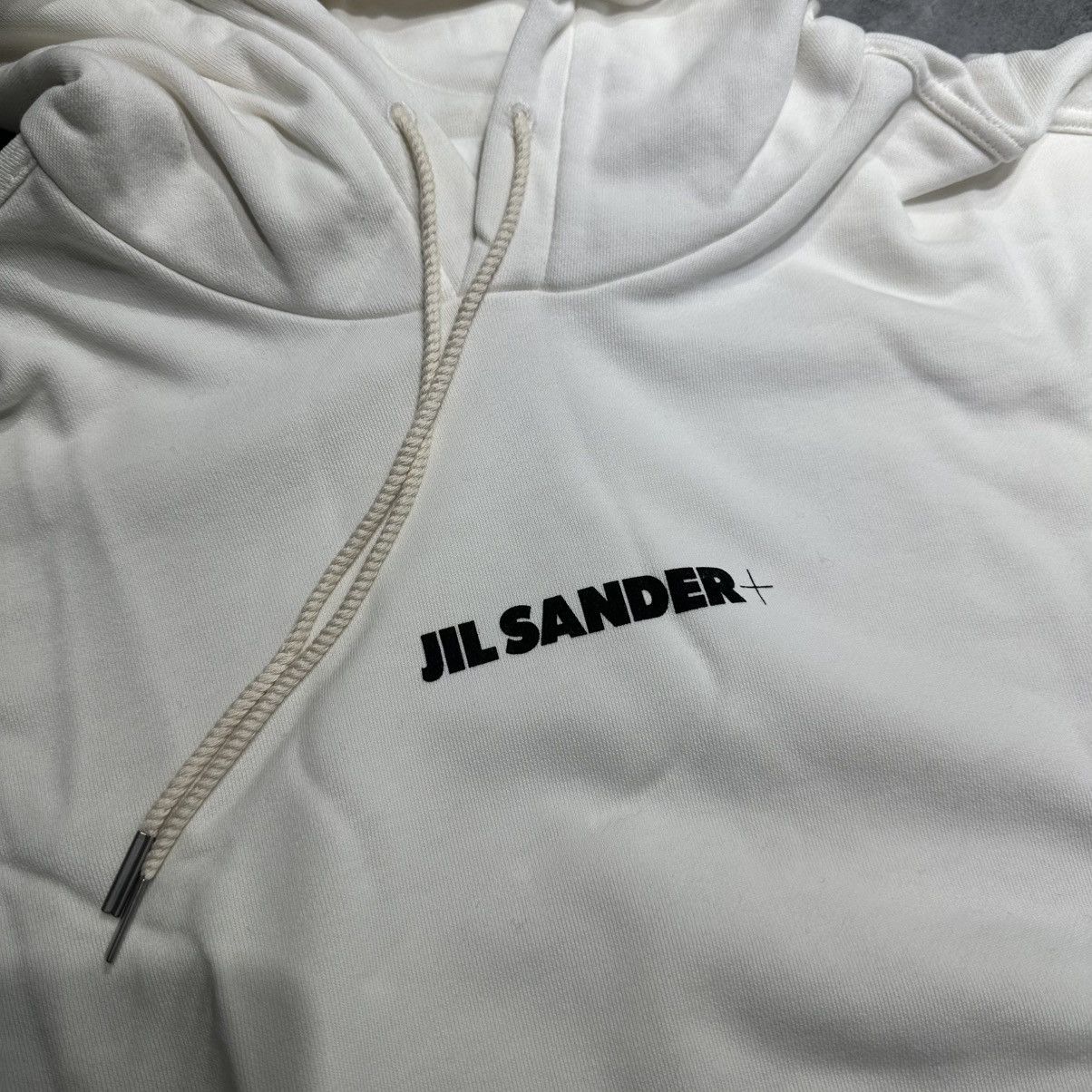 Jil Sander Jil Sander Printed Logo Hoodie Size US XL / EU 56 / 4 - 2 Thumbnail