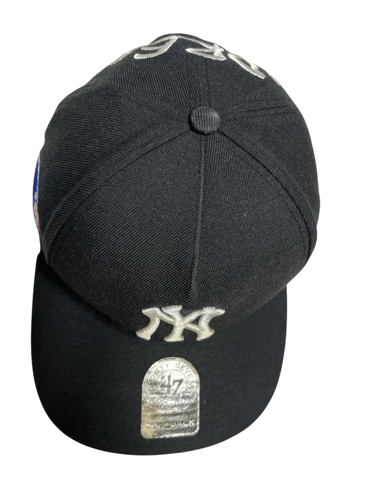 New York Yankees × Supreme Supreme x NY Trucker Cap Blue navy Size ONE SIZE - 6 Thumbnail
