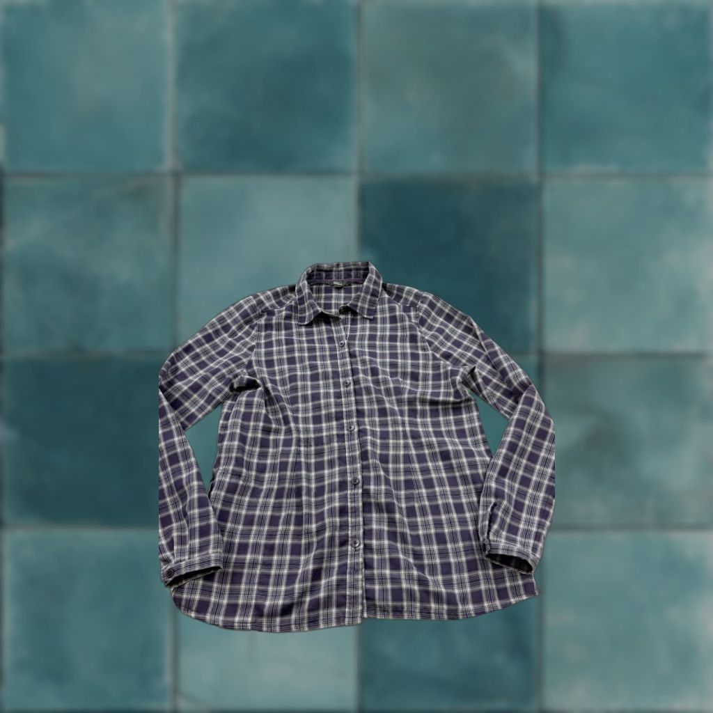 Royal Robbins Royal Robbins Shirt Mens Large Plaid Button Up Outdoor Hiking Flannel Purple Size US L / EU 52-54 / 3 - 1 Thumbnail
