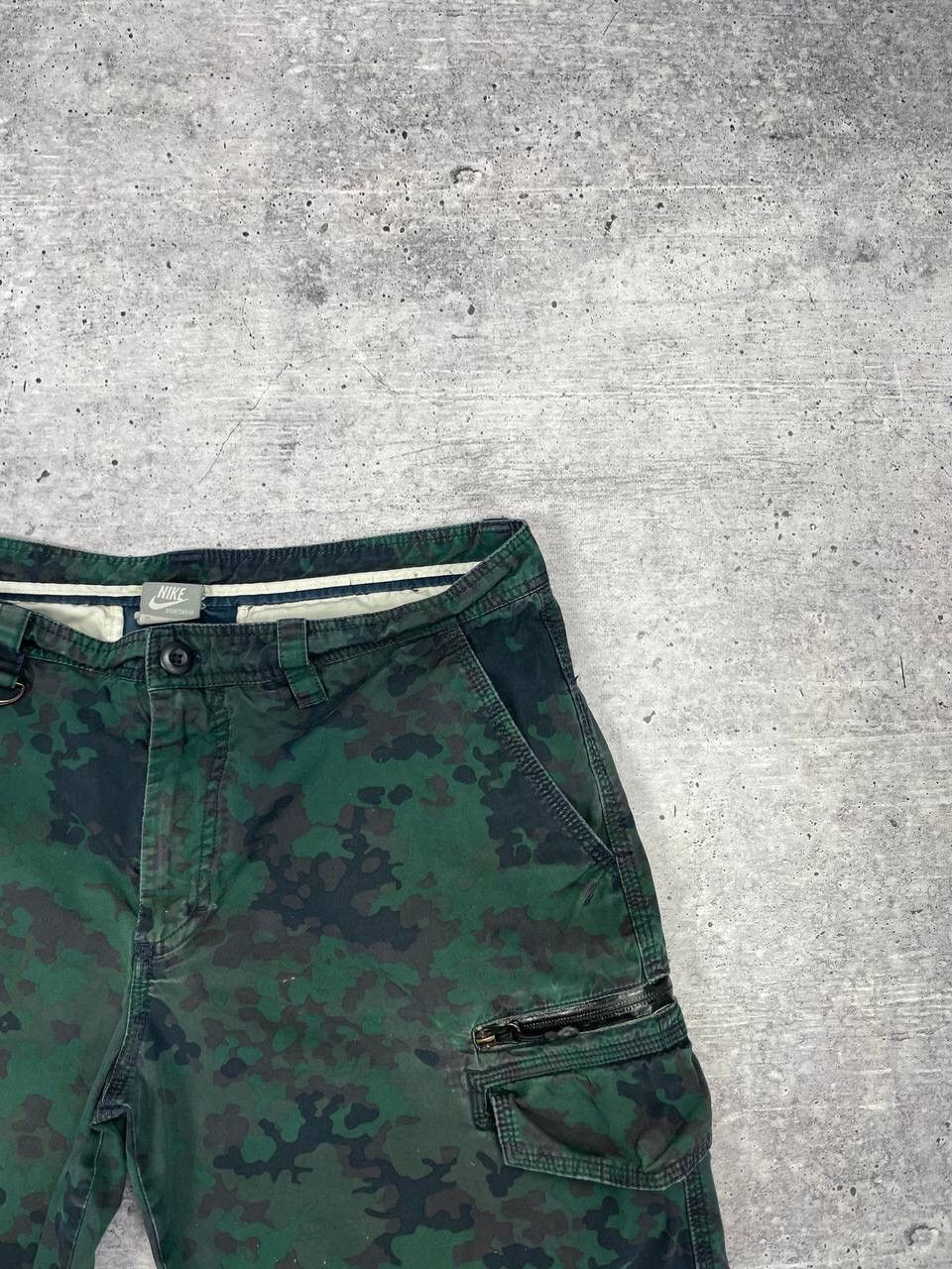 Nike Vintage Nike 90’s Y2K Style Drill Military Cargo Shorts Size US 34 / EU 50 - 4 Thumbnail