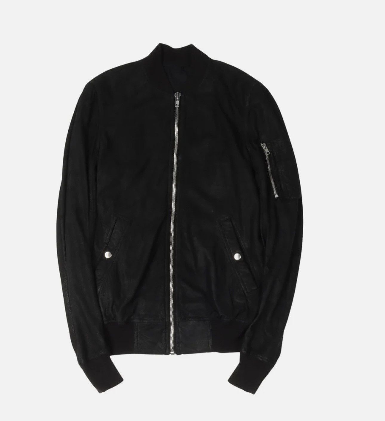 Rick Owens Rick Owens 'Raglan' leather bomber | Grailed