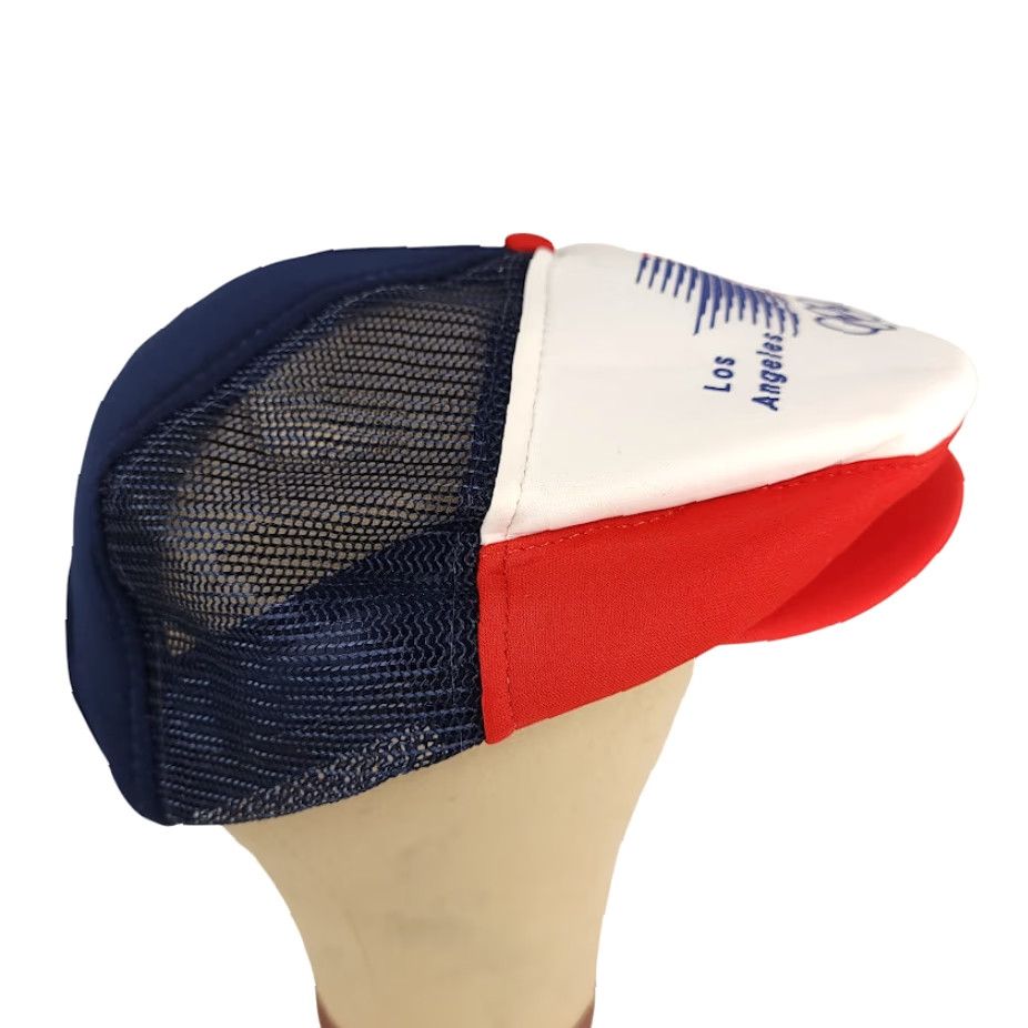 Levi's VINTAGE 1984 OLYMPICS IVY HAT FLAT CAP LEVI'S MEN ONE SIZE BLUE 80s MADE IN USA FREE BUTTON Mens Size ONE SIZE - 3 Thumbnail