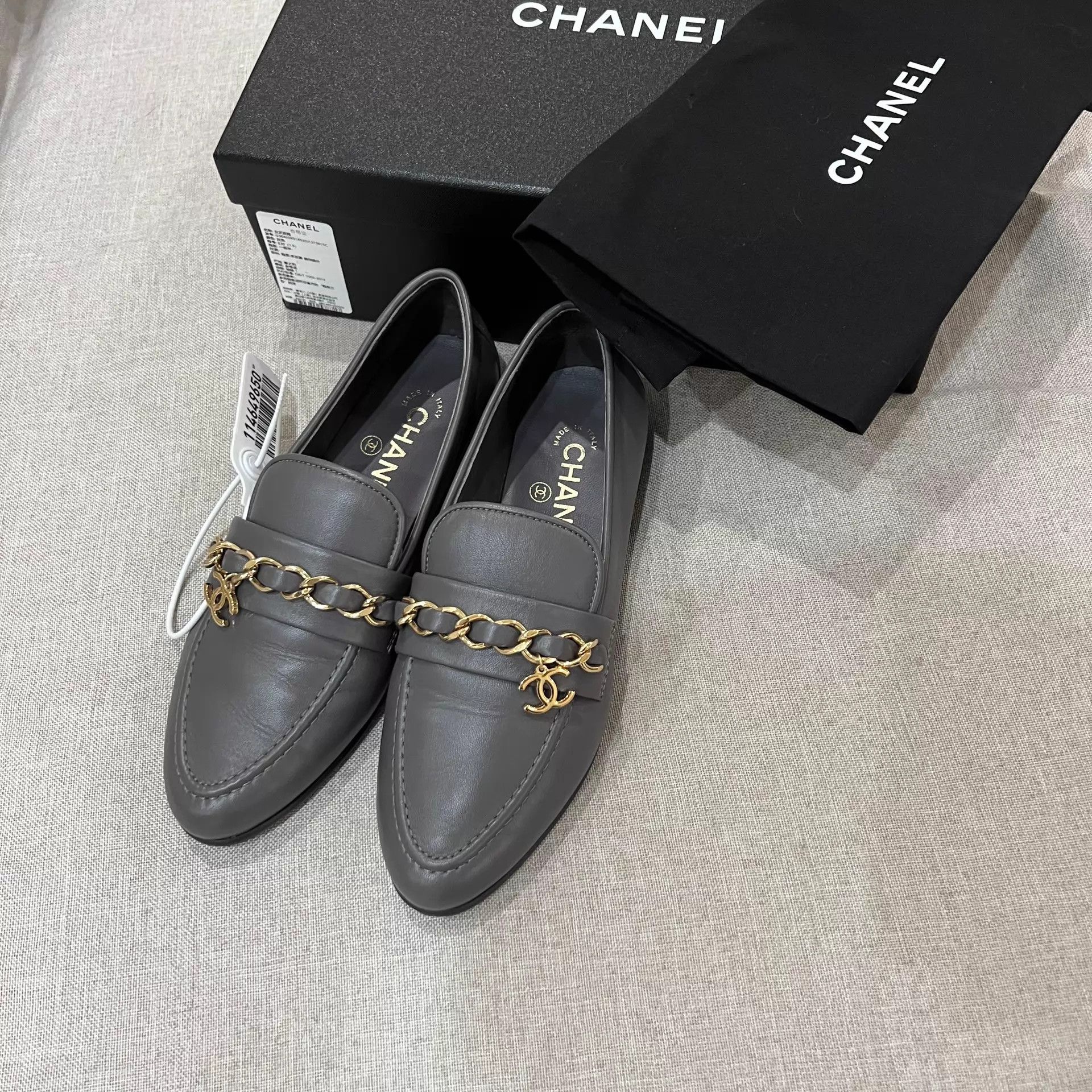 Chanel Chanel Chain CC Loafer 36 98 New Size US 5.5 / IT 35.5 - 1 Thumbnail