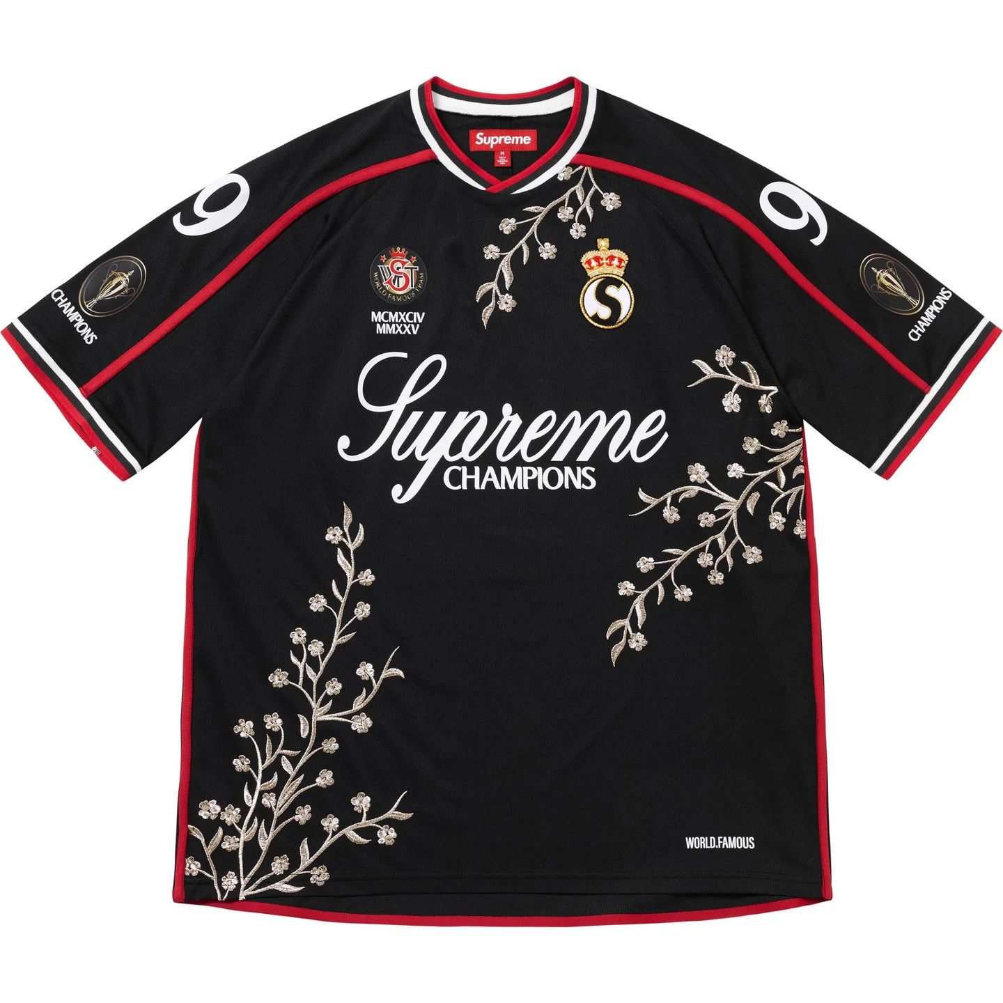 ウェア Supreme Crest Soccer Jersey Black L 1000671_01.jpg.jpeg
