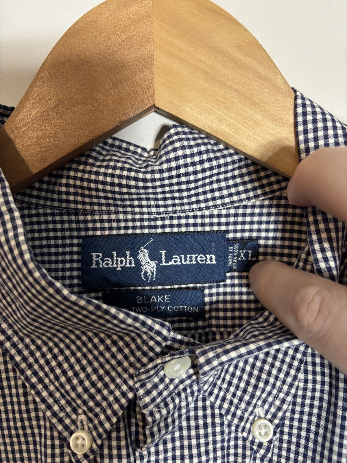 Polo Ralph Lauren Vintage Polo Ralph Lauren Blake Button Down Shirt XL Size US XL / EU 56 / 4 - 3 Thumbnail