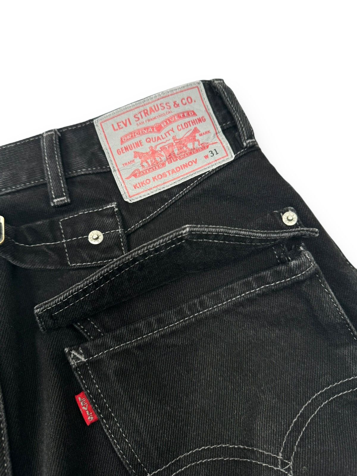 Kiko Kostadinov × Levi's Articulate Knee Darted Trousers Size US 31 - 9 Thumbnail