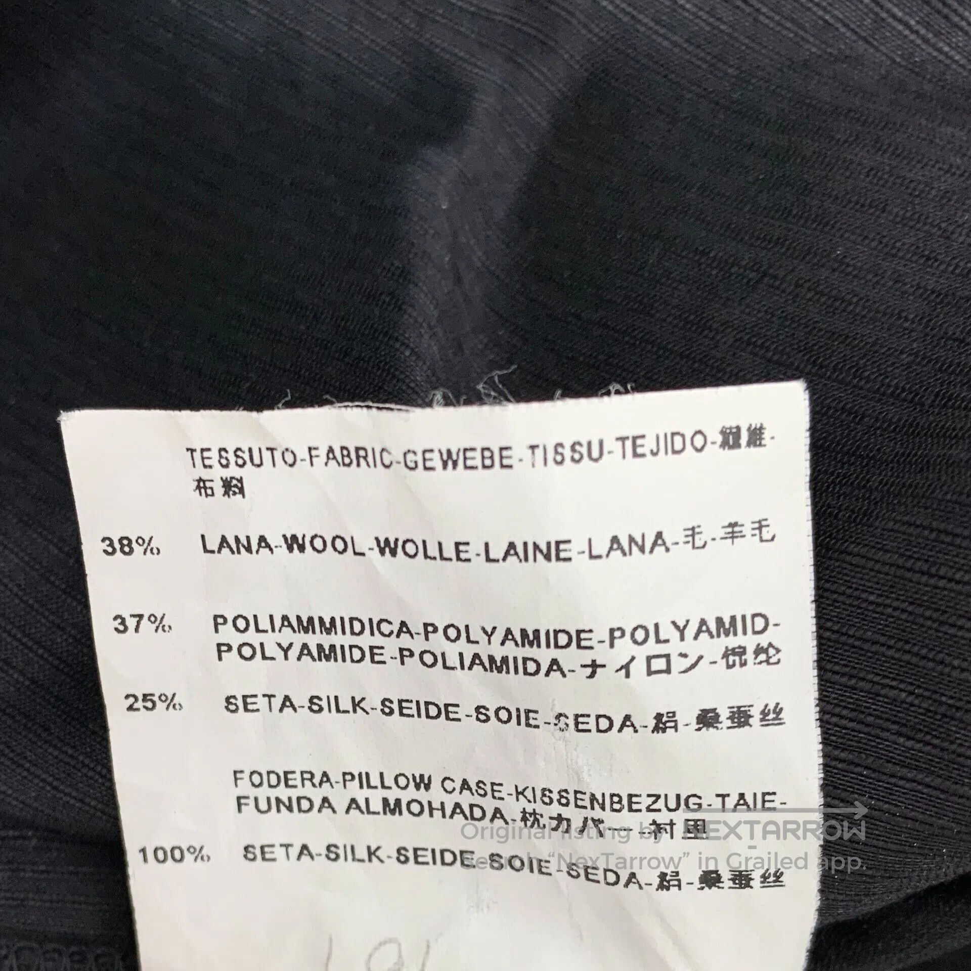 Balenciaga Balenciaga Black Silver Threaded Lace Wool Round Neck Slee Size XS / US 0-2 / IT 36-38 - 7 Thumbnail