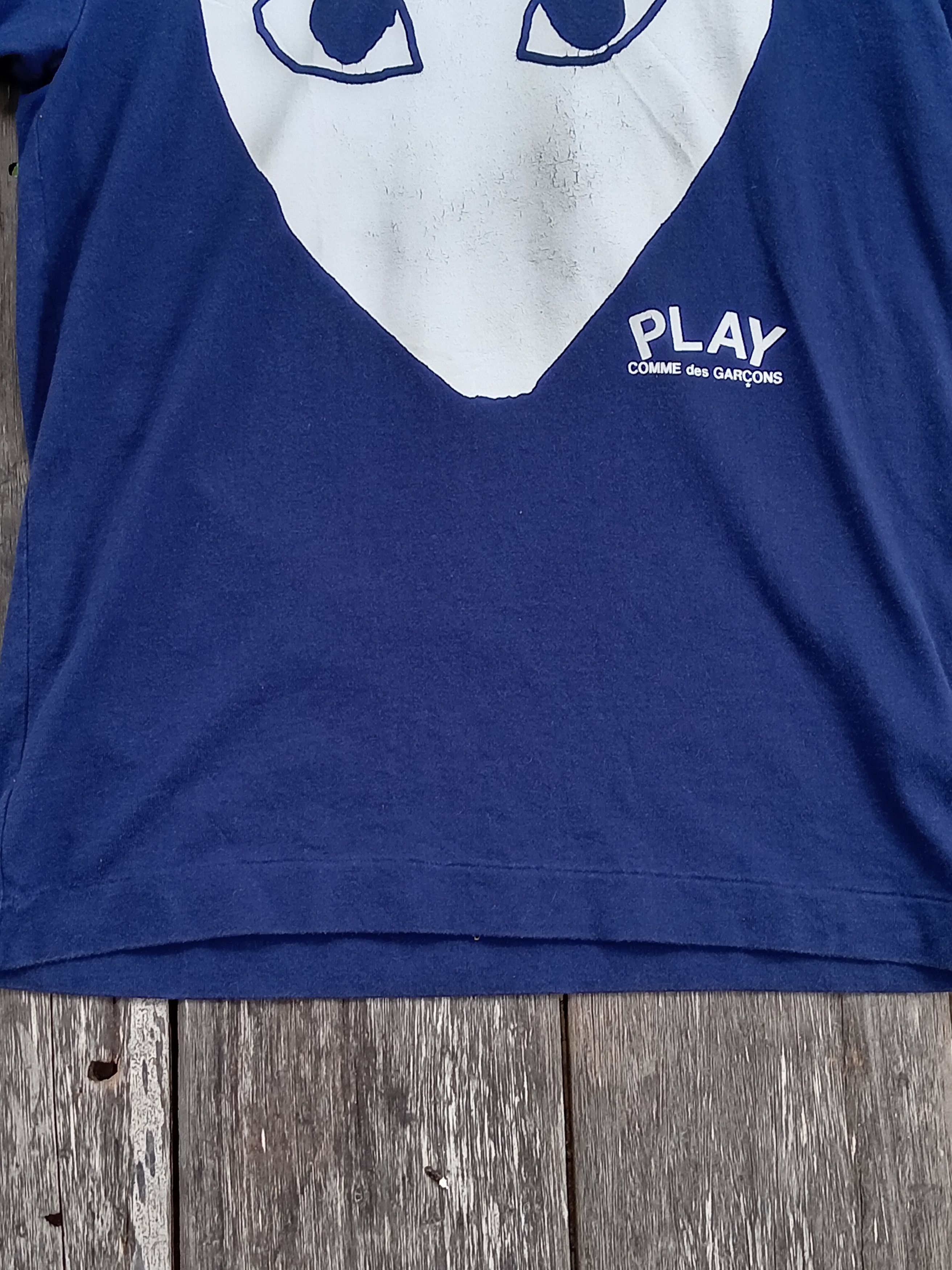 Comme des Garcons × Comme des Garcons PLAY × Vintage T-SHIRT PLAY X COMME DES GARCONS Size XS / US 0-2 / IT 36-38 - 6 Thumbnail