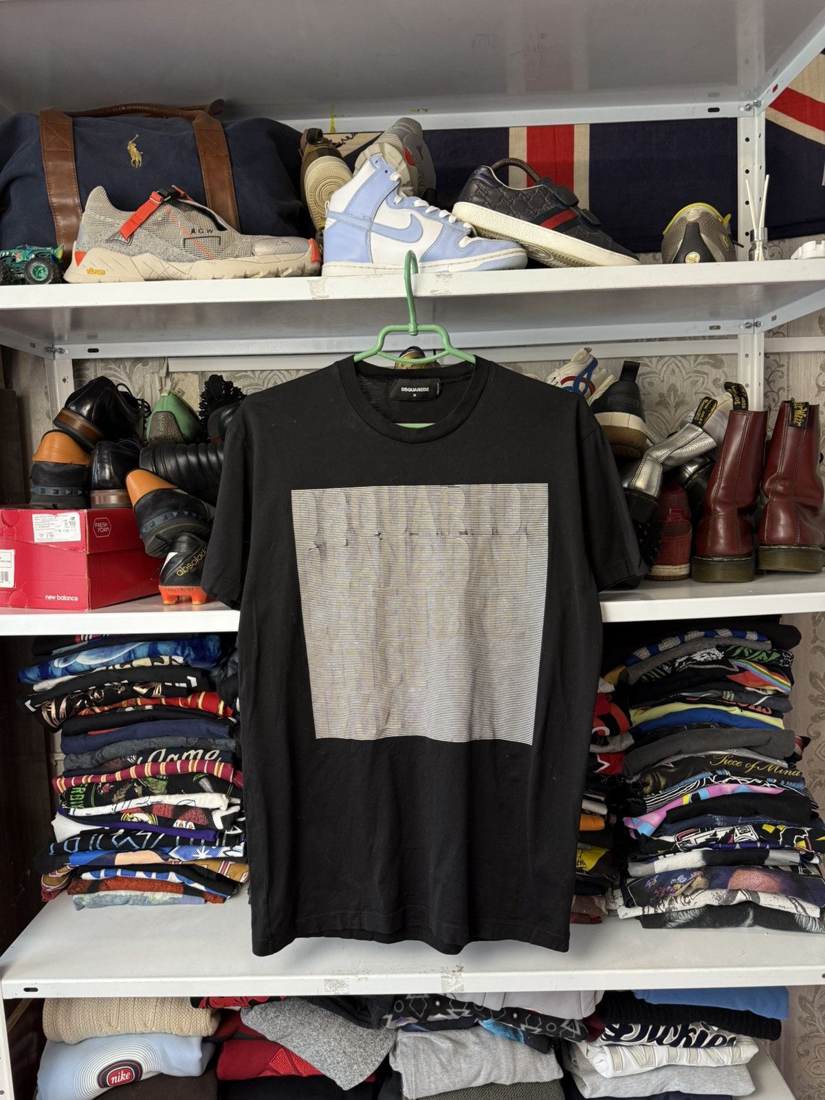 Dsquared2 Mens Dsquared2 T Shirt Luxury Tee Big logo Size US M / EU 48-50 / 2 - 19 Thumbnail