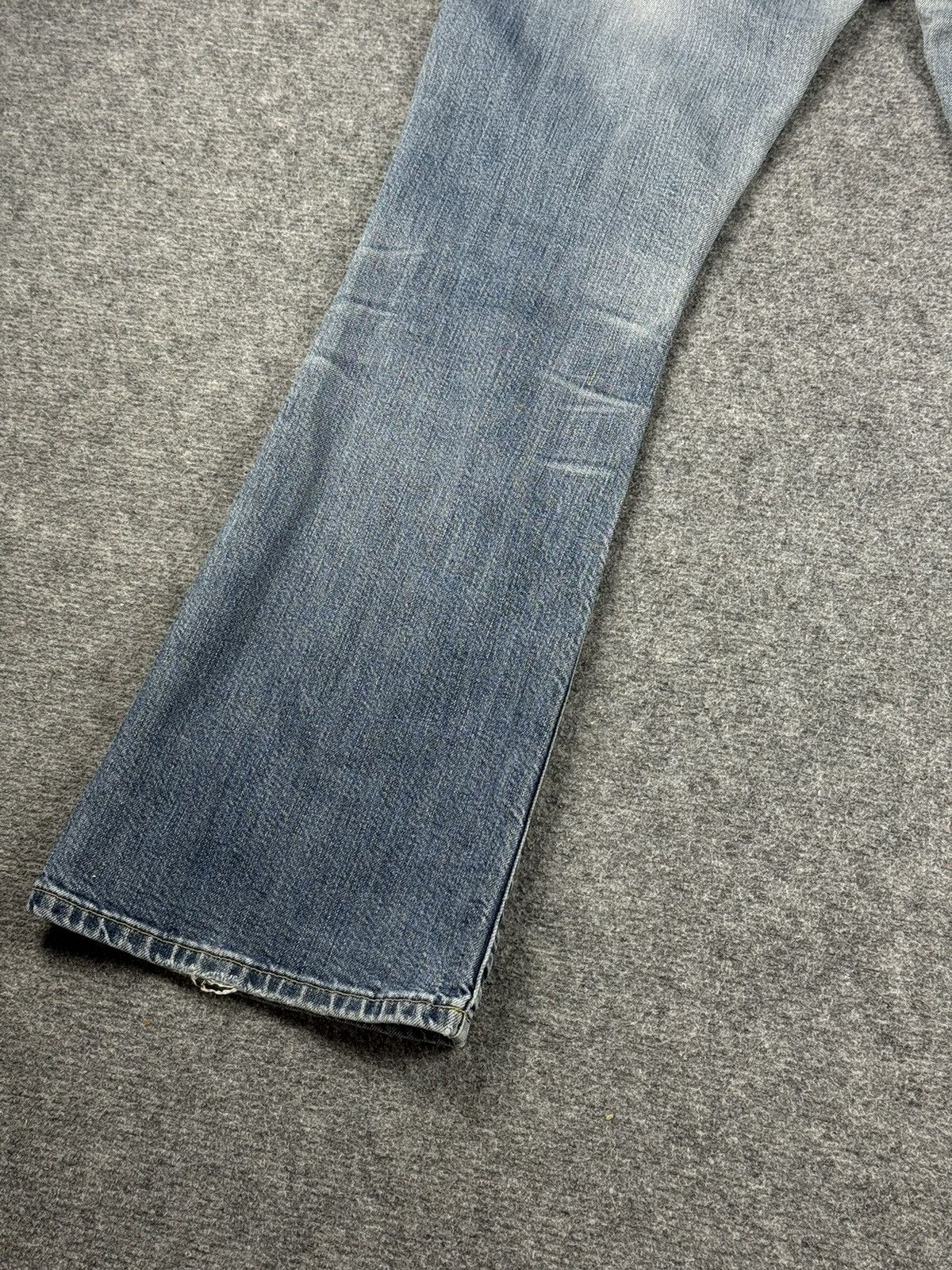 Levi's Vintage Clothing × Vintage Vintage Levis Flared Jeans denim pants y2k Size 30" / US 8 / IT 44 - 3 Thumbnail