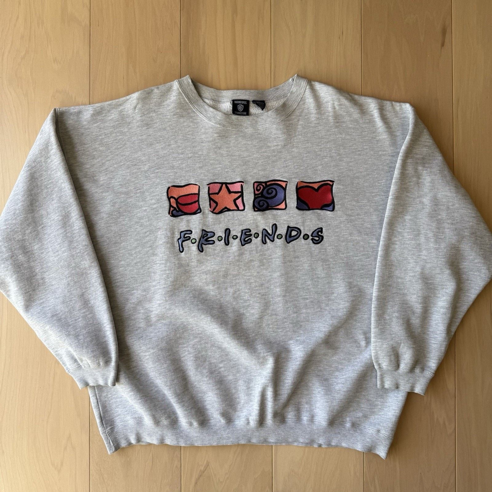 Vintage Vintage Friends Sweatshirt 2XL Fleece Pullover TV Promo Size US XXL / EU 58 / 5 - 2 Thumbnail