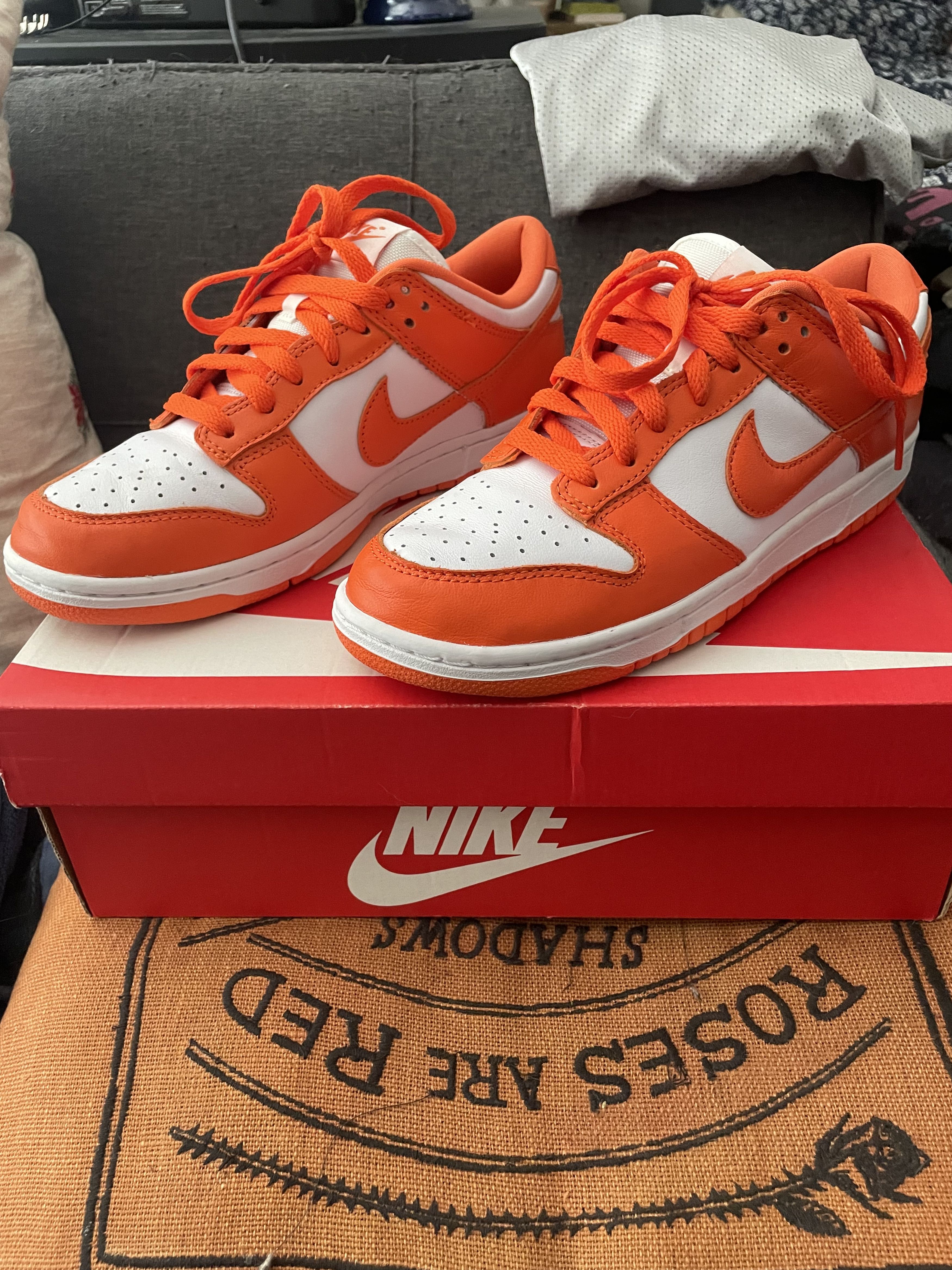 Nike dunks Low Syracuse Size 10.5M College Pack ! Nike Dunk Low Kentucky ? Size 6.5m/8W  main image 2