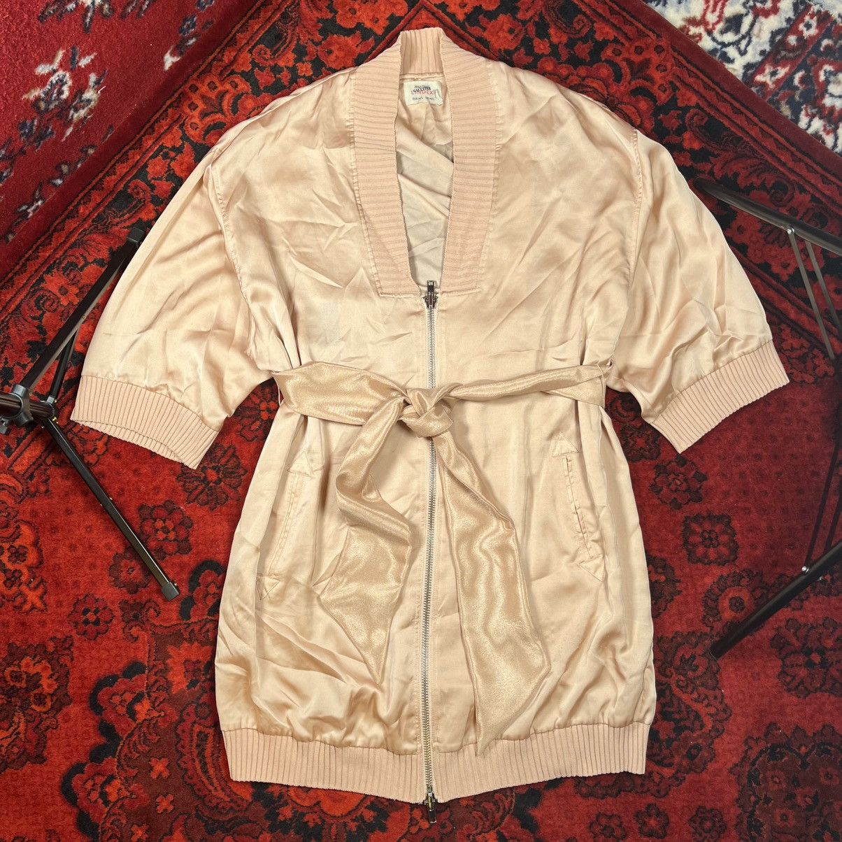 Jean Paul Gaultier Jean Paul Gaultier x Lindex “Tattoo Dragon” Satin Zip Robe Size M / US 6-8 / IT 42-44 - 2 Thumbnail