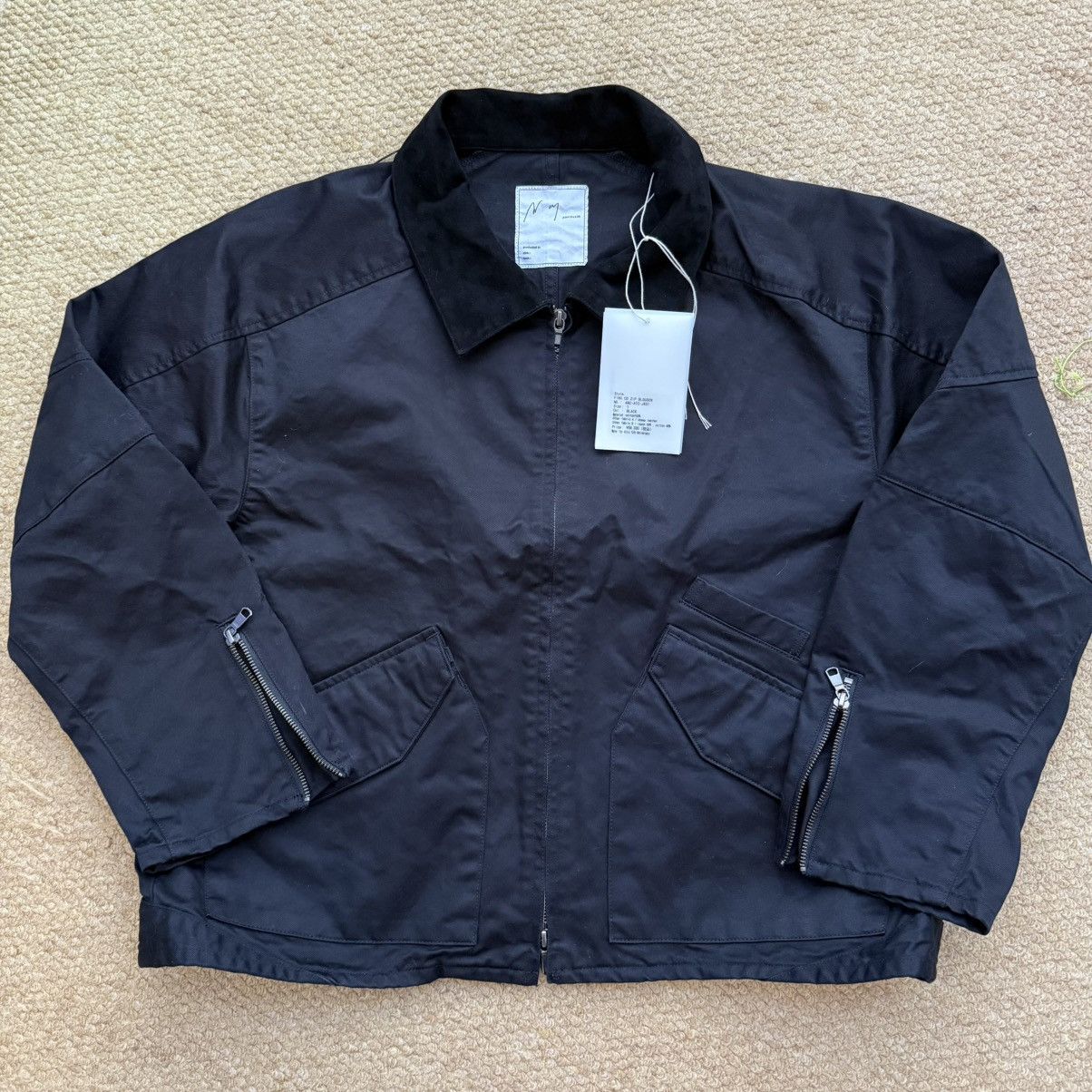 Other ANCELLM attic FINX CO ZIP BLOUSON JACKET Size US M / EU 48-50 / 2 - 1 Thumbnail