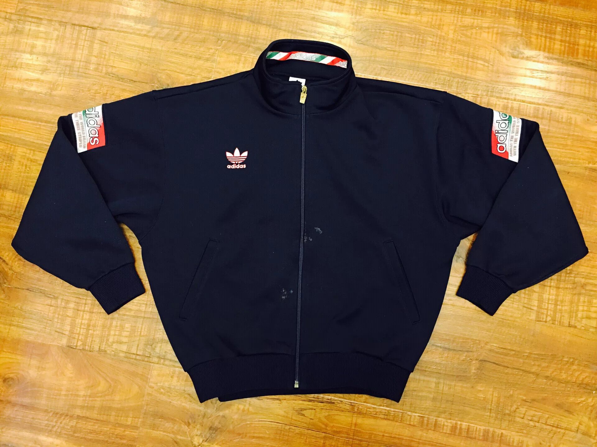 Adidas Vintage Adidas Sweatshirt from the 90s Size US L / EU 52-54 / 3 - 1 Thumbnail