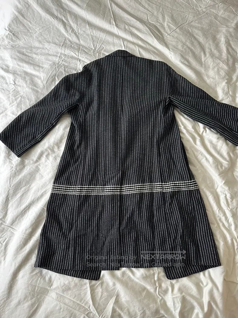 Haider Ackermann Haider Ackermann Striped Wool Coat Size XXS / US 00 / IT 34 - 2 Thumbnail
