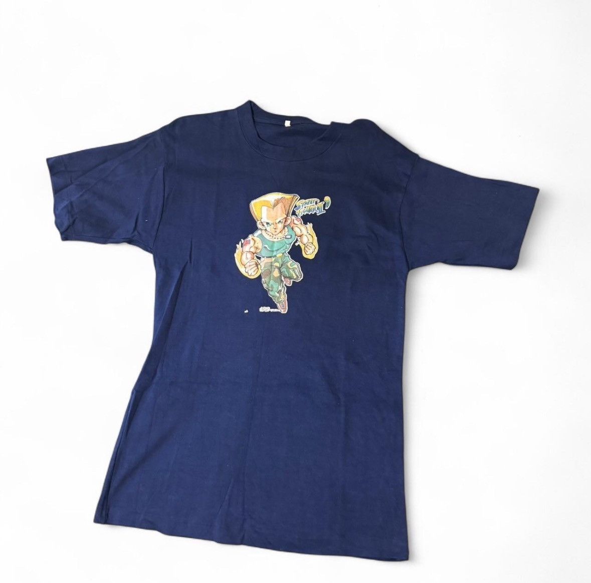Street Fighter × Vintage 90's Vintage Double Sided GUILE Street Fighter 2 T Shirt Size US XL / EU 56 / 4 - 2 Thumbnail