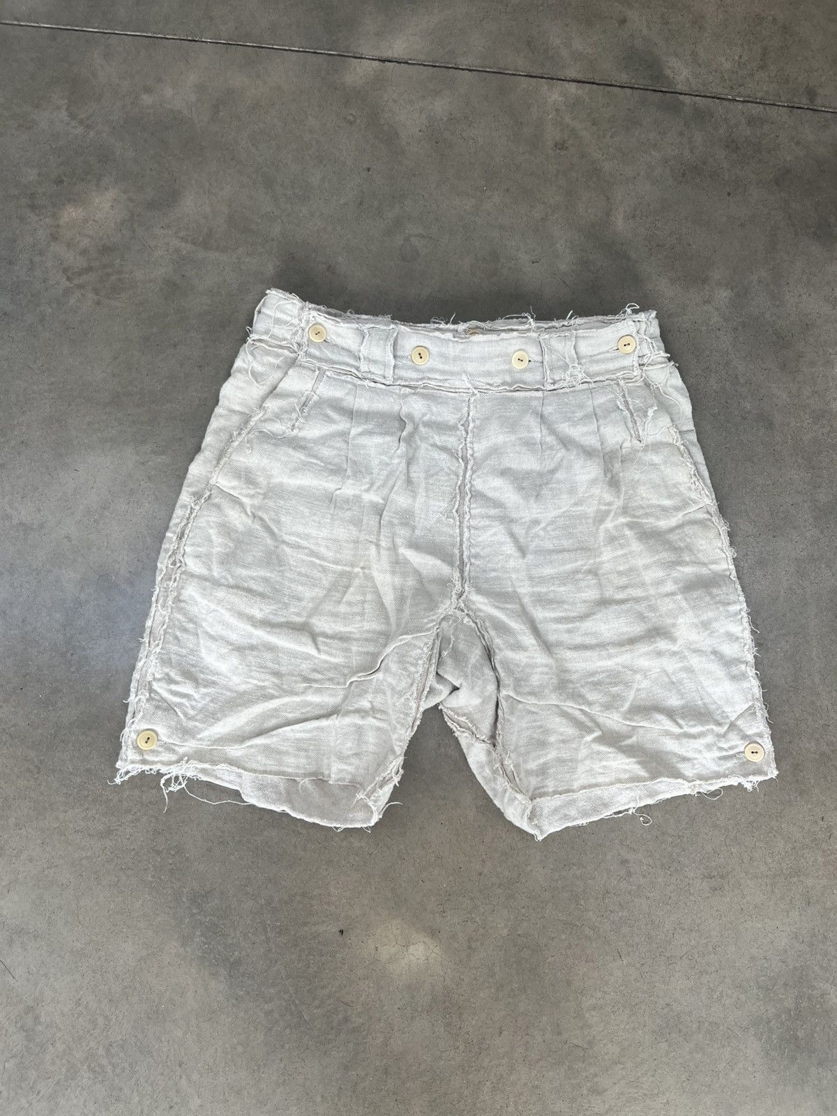 layered ghurka shorts