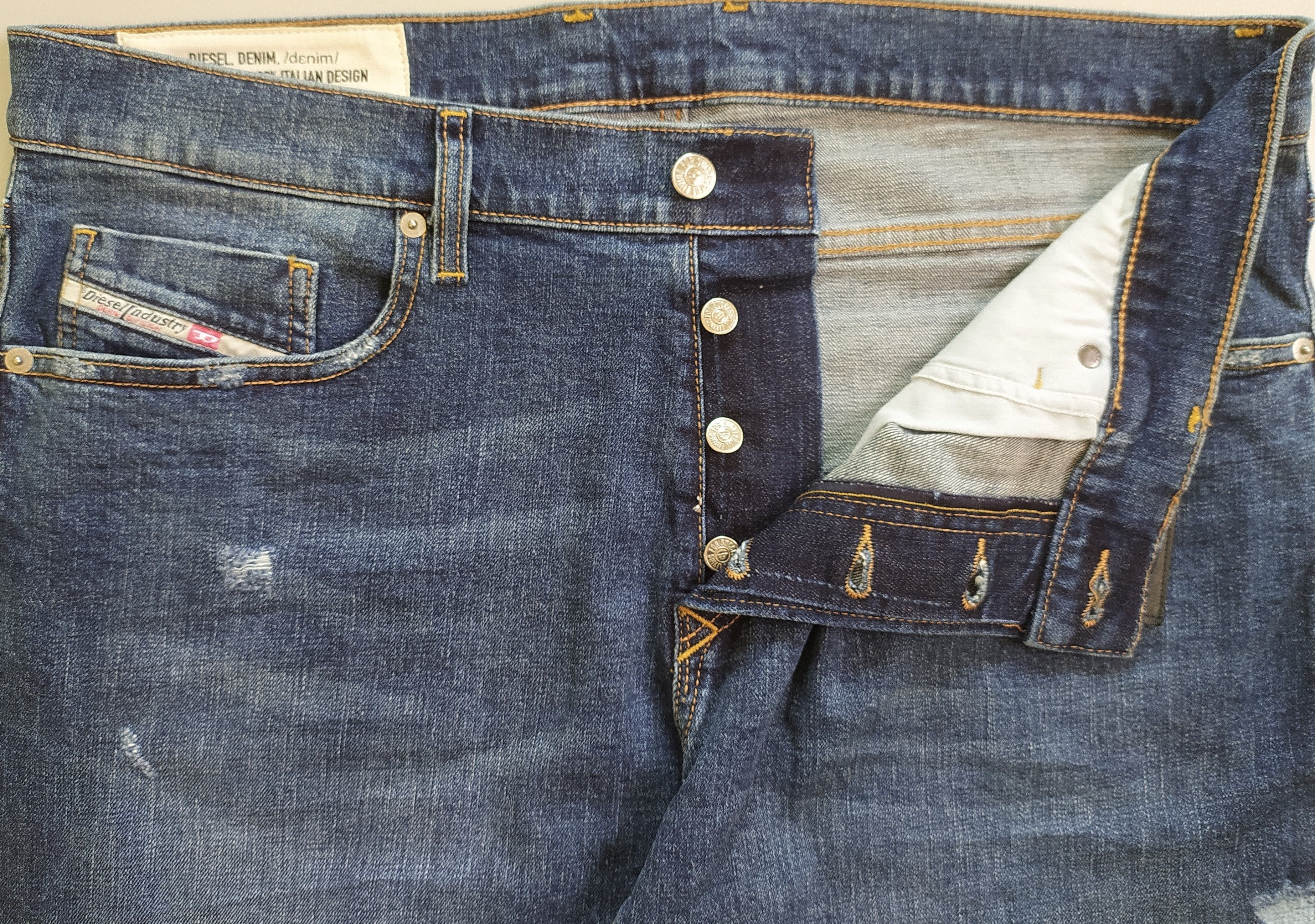 Diesel Diesel TEPPHAR-X-009IX- Men's Jeans Free Shipping T/ 9834 Size US 36 / EU 52 - 9 Thumbnail