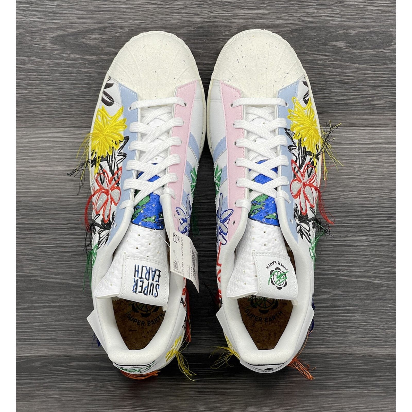 Adidas adidas Superstar Superearth x SW | Size 13M [new] FZ4724 Size US 13 / EU 46 - 5 Thumbnail