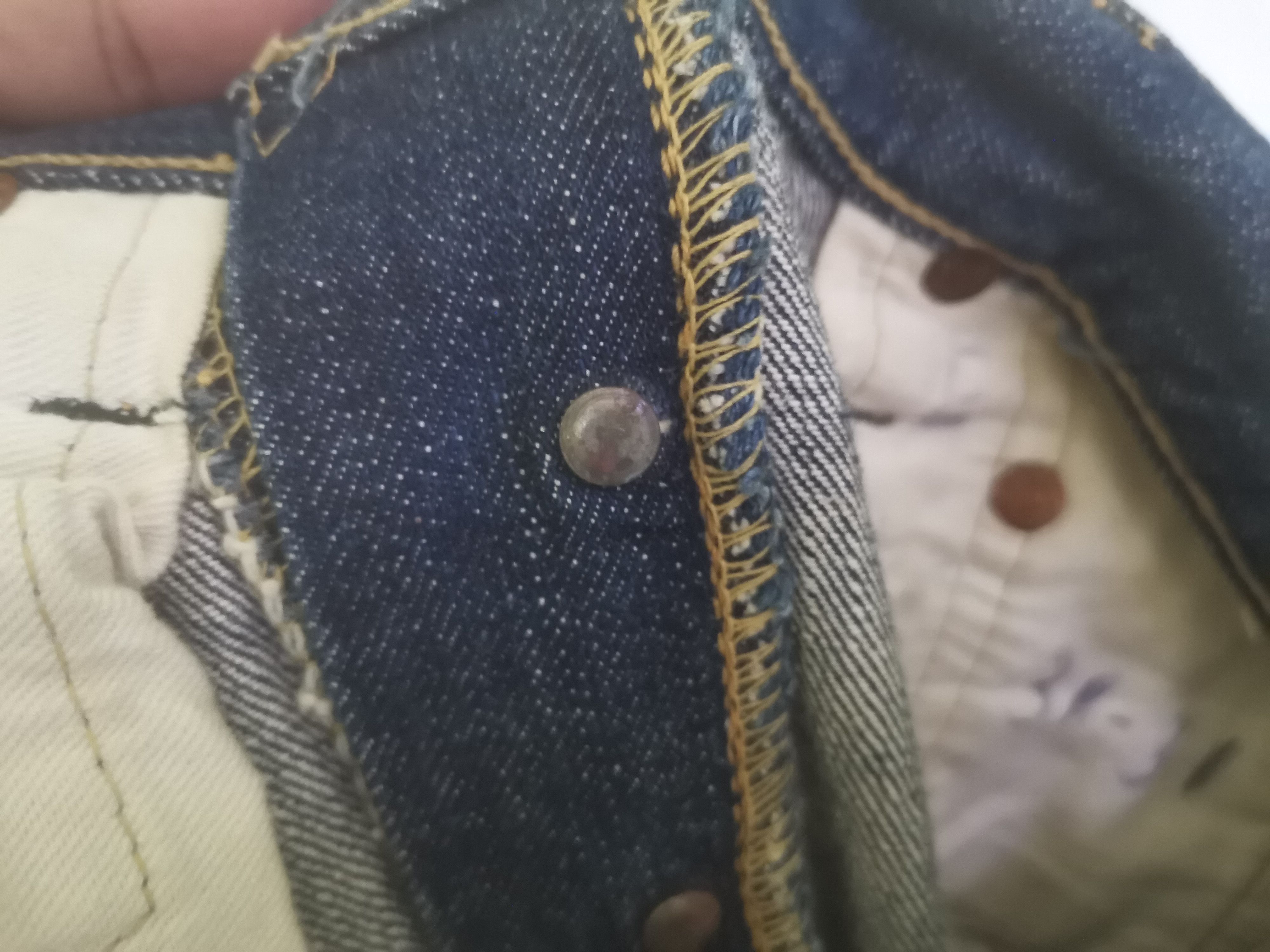Levi's Vintage Clothing × Vintage Rare vintage 40s Levi's jerky patch denim Size US 30 / EU 46 - 7 Thumbnail