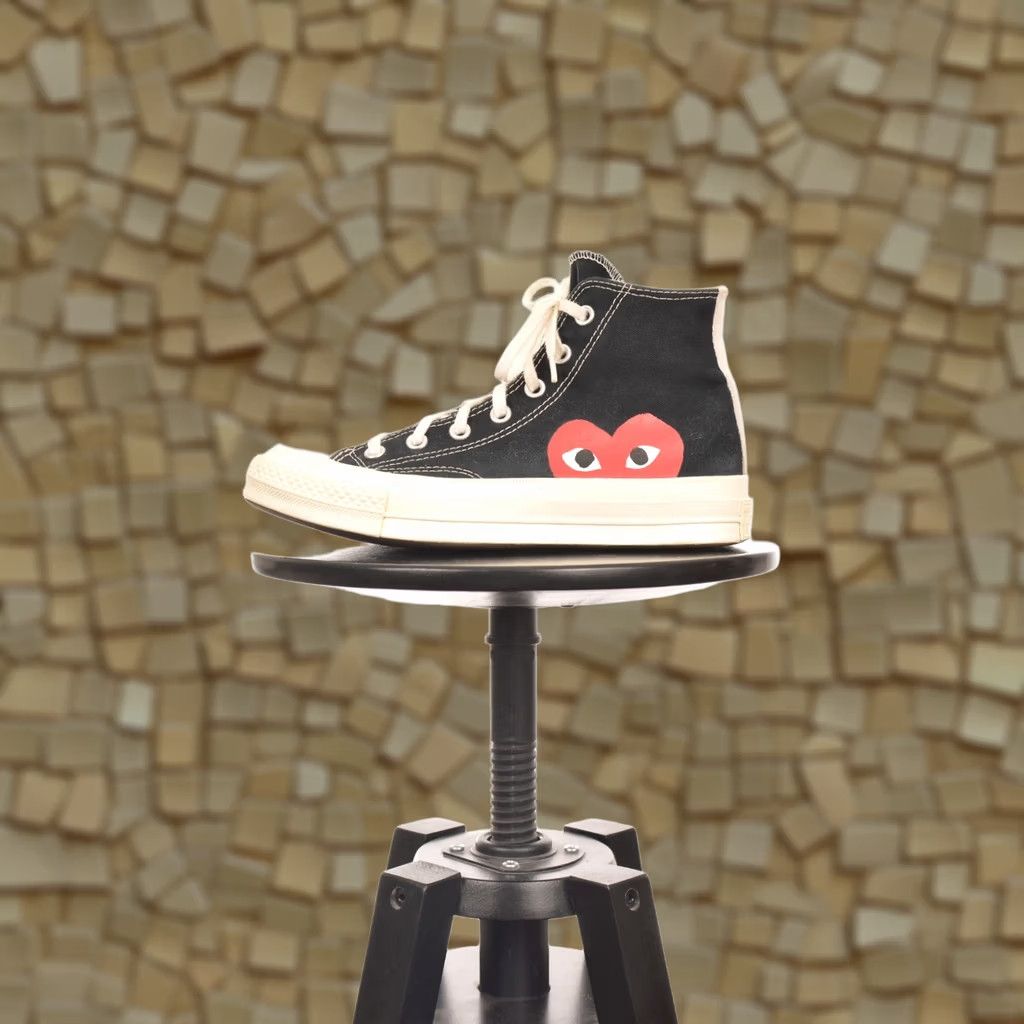Converse Converse Chuck Taylor All Star Comme des Garcons PLAY Sneaker / Black / US W 8 UK 6 / EUR 39 - Womens Size US 6 / IT 36 - 1 Thumbnail