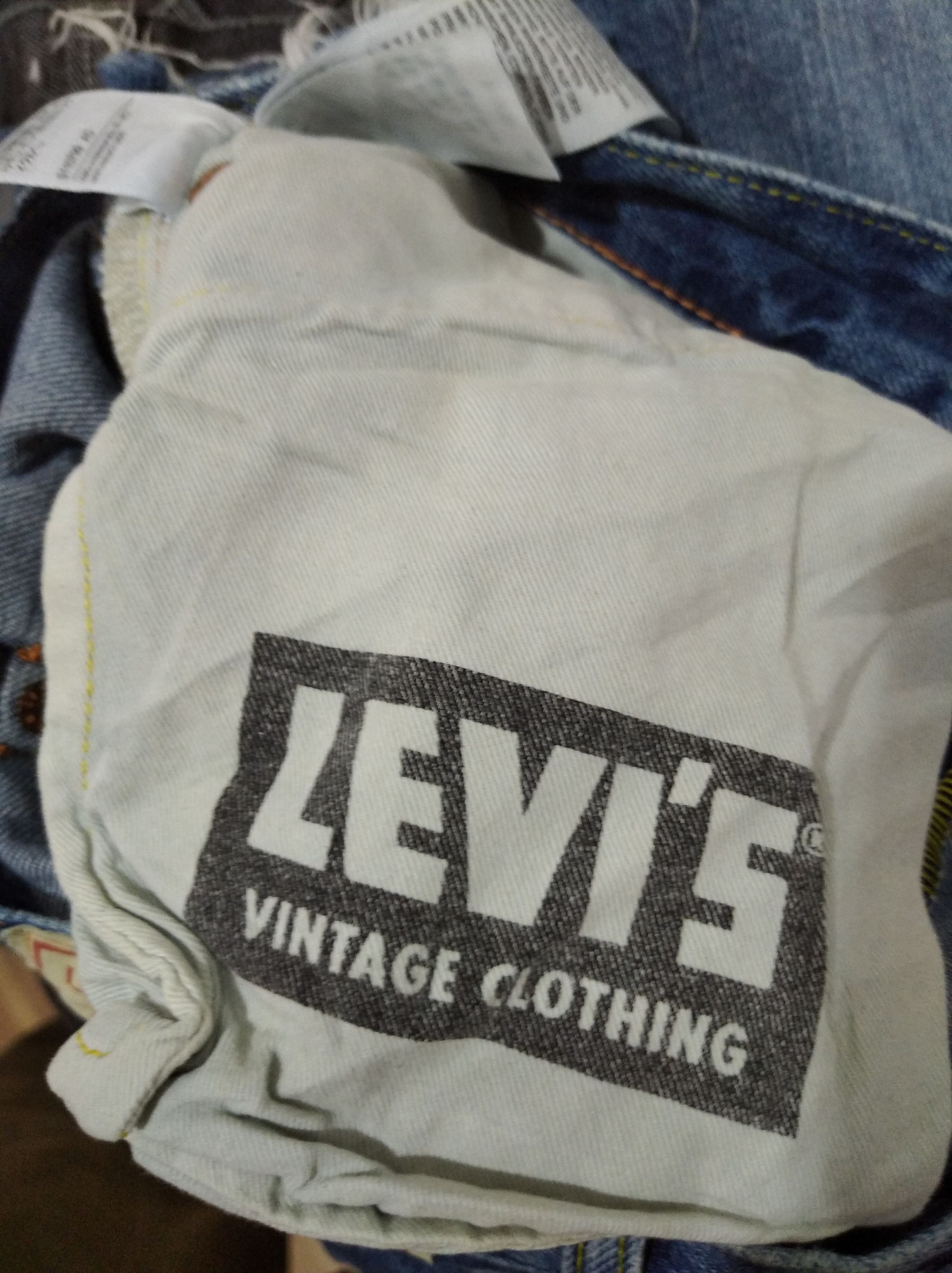 Levi's × Levi's Vintage Clothing Levi's 701 selvedge jeans big E distressed Size US 26 / EU 42 - 17 Thumbnail