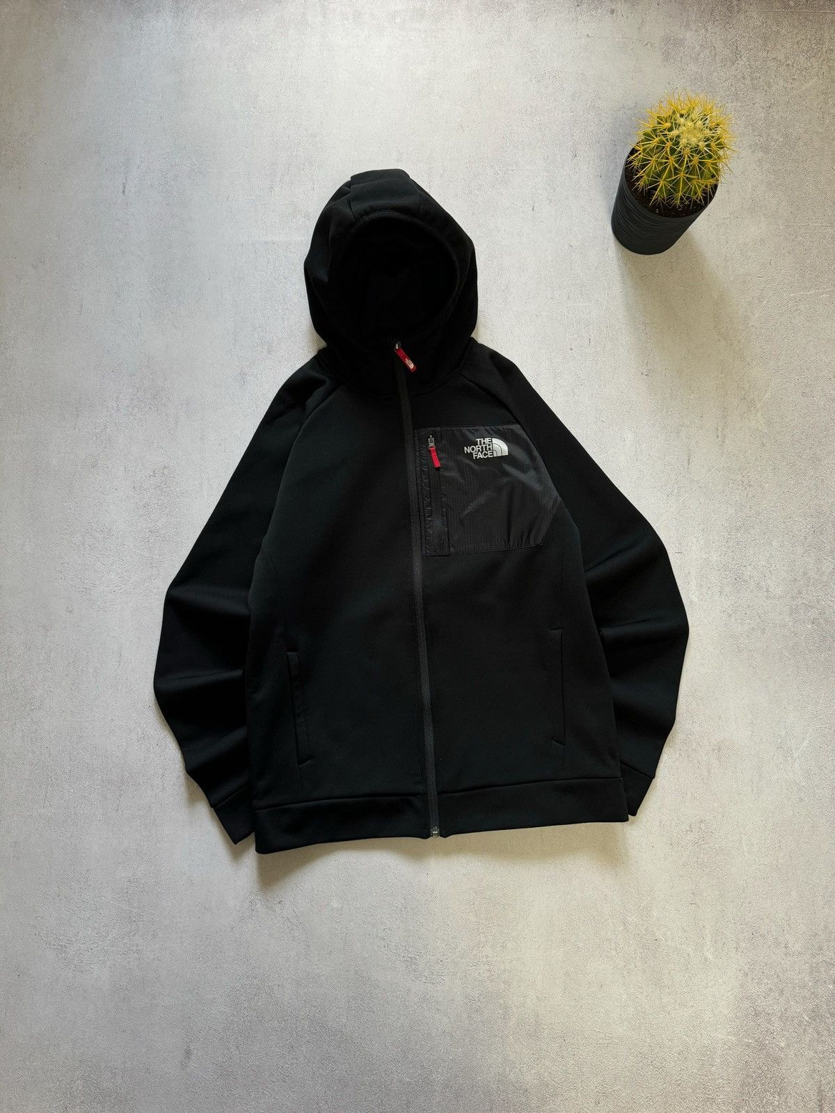 The North Face × Vintage The North Face Hoodie Jacket Black Mens Size US XS / EU 42 / 0 - 1 Thumbnail