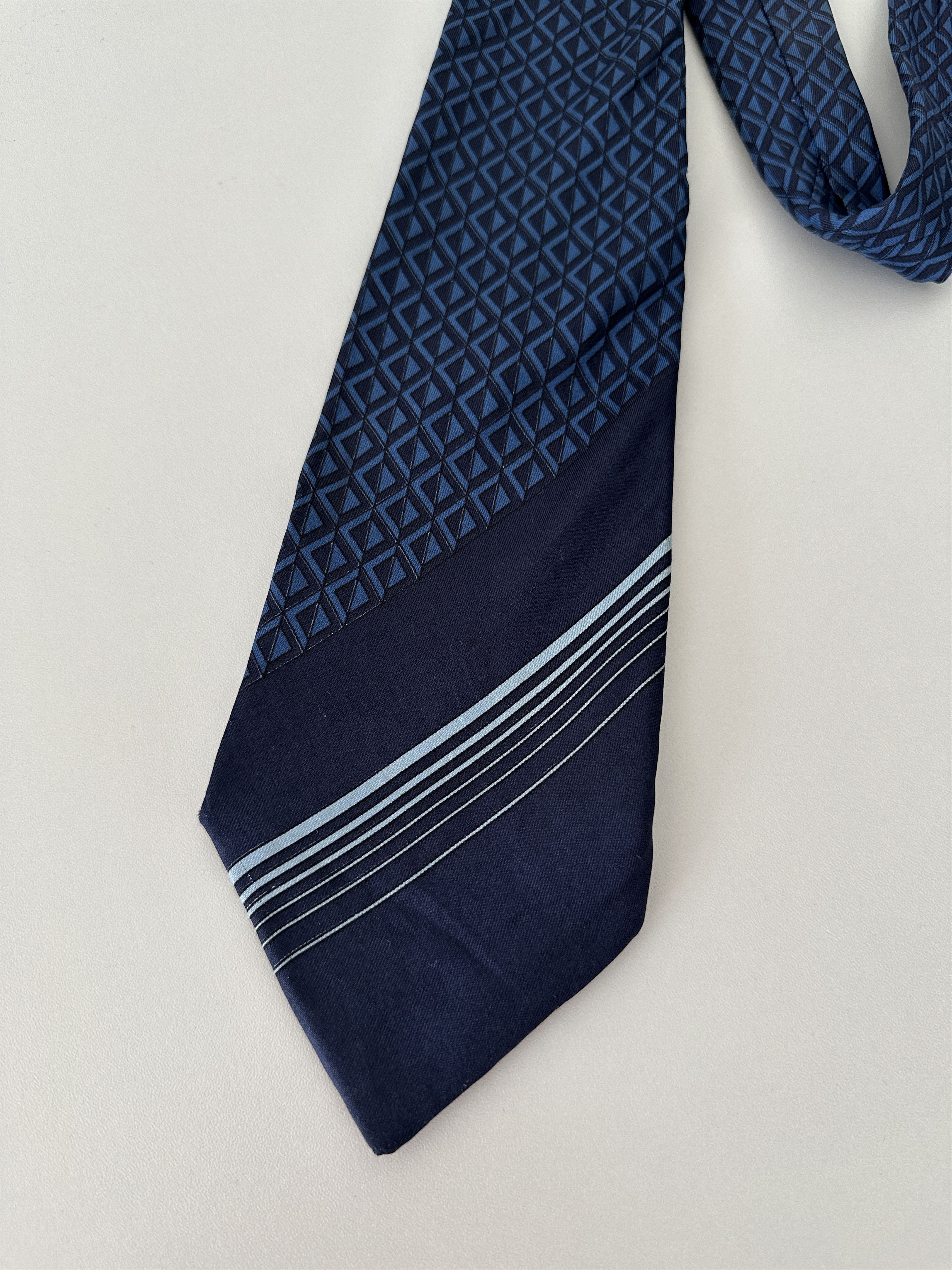 Lanvin Lanvin Silk Blue Tie Size ONE SIZE - 2 Thumbnail