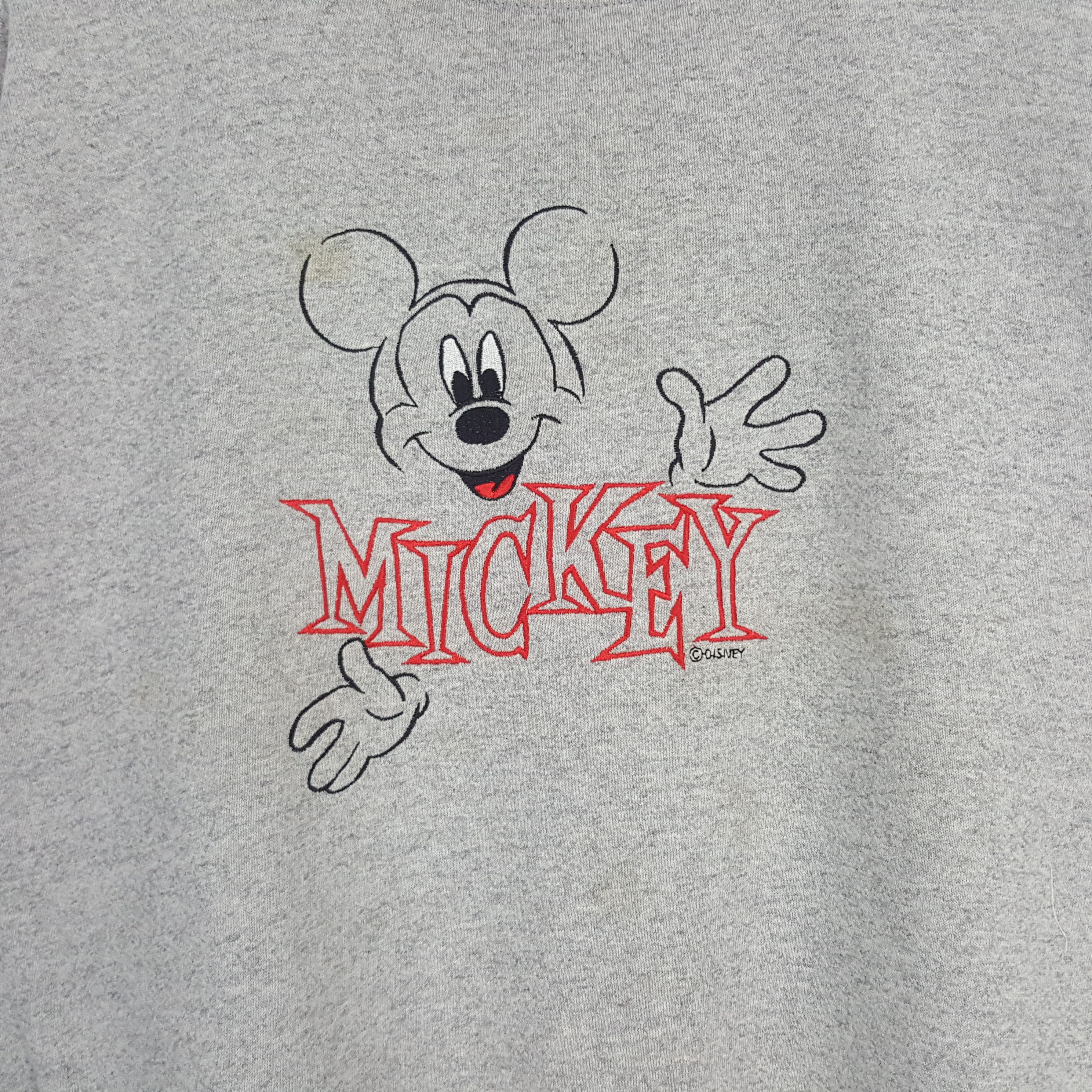 Disney × Mickey Mouse × Vintage Vintage Mickey Mouse American Cartoon Sweatshirt Size US XL / EU 56 / 4 - 2 Thumbnail