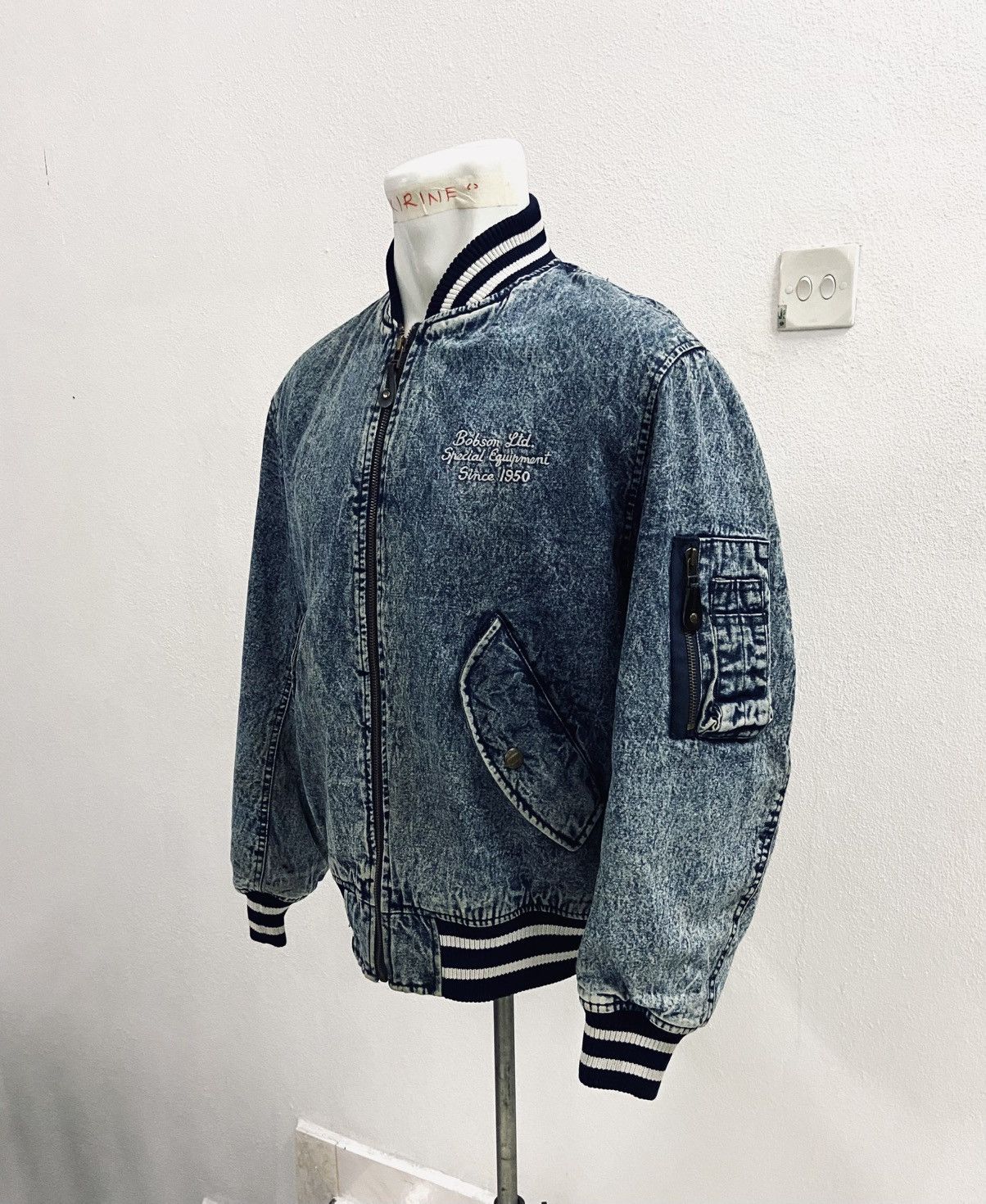 Other VINTAGE BOBSON BOMBER JACKET Size US M / EU 48-50 / 2 - 5 Thumbnail
