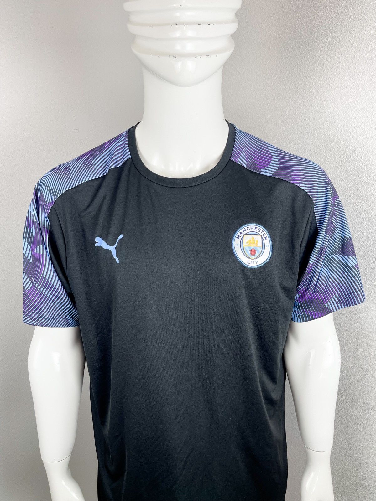 Puma PUMA MANCHESTER CITY FC 2019/20 TRAINING JERSEY SHIRT Size US XXL / EU 58 / 5 - 3 Thumbnail