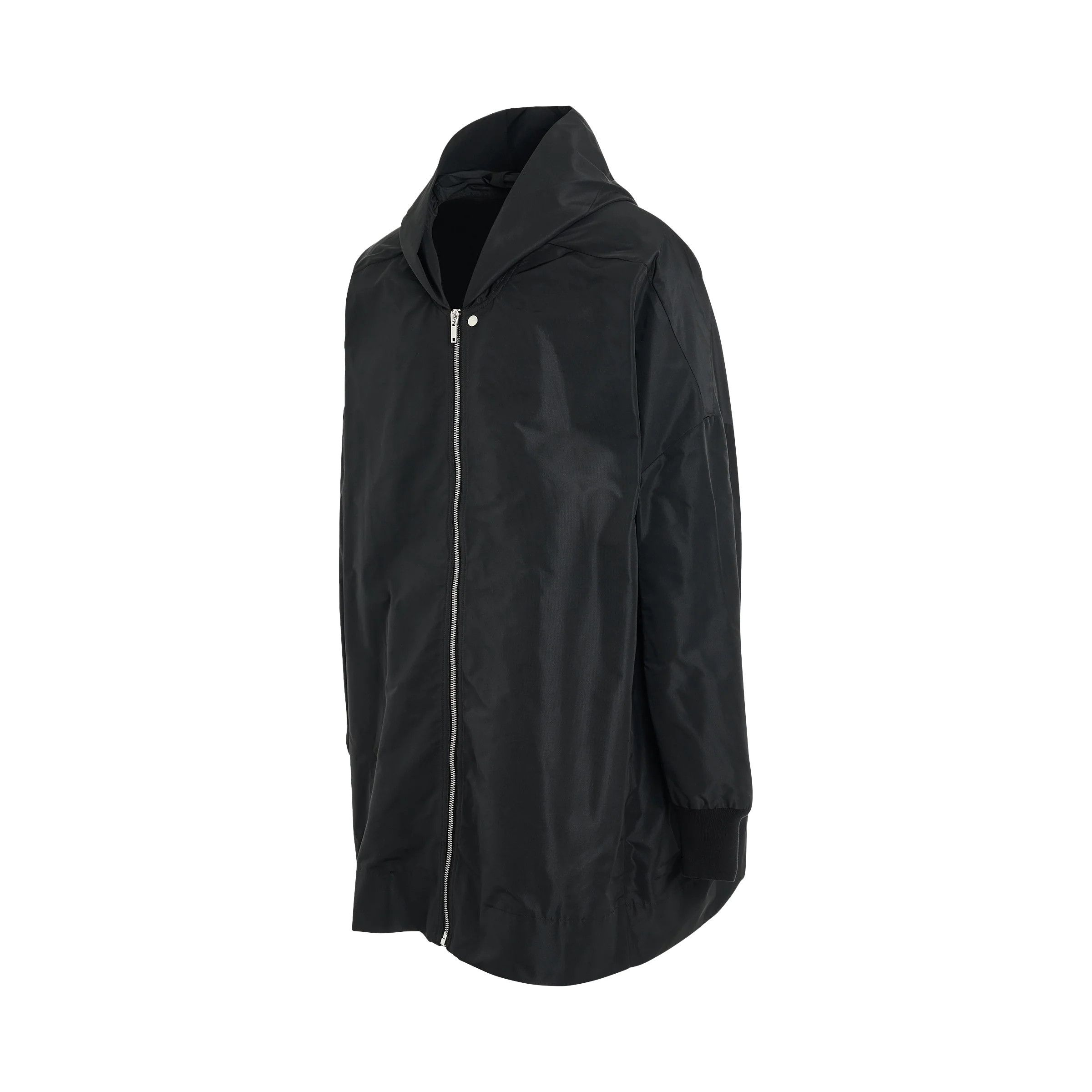 Rick Owens o1mris0824 Size: OS / Hooded Jacket in Black Size US S / EU 44-46 / 1 - 2 Thumbnail
