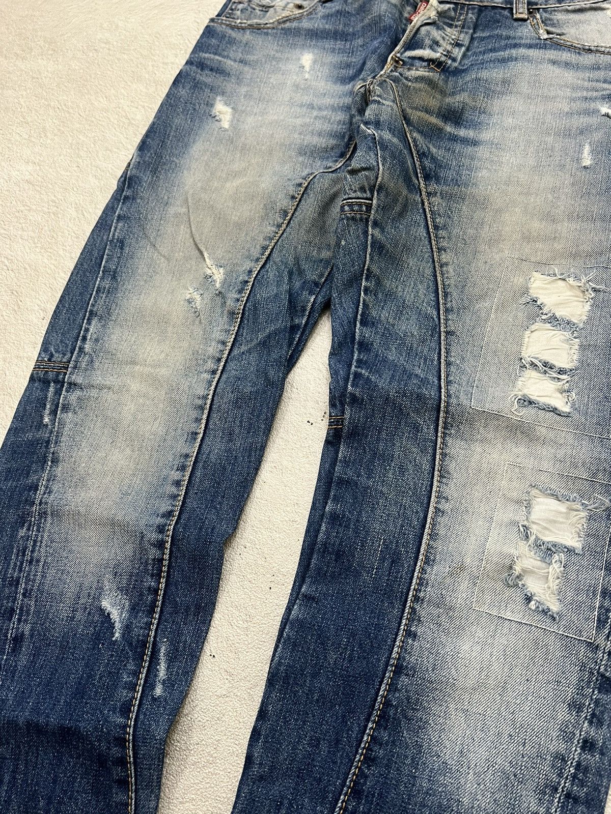 Comme des Garcons 2000s Dsquared2 Margiela Acne Ys Bootcut Jeans y2k Lgb Ifsix Size US 30 / EU 46 - 3 Thumbnail