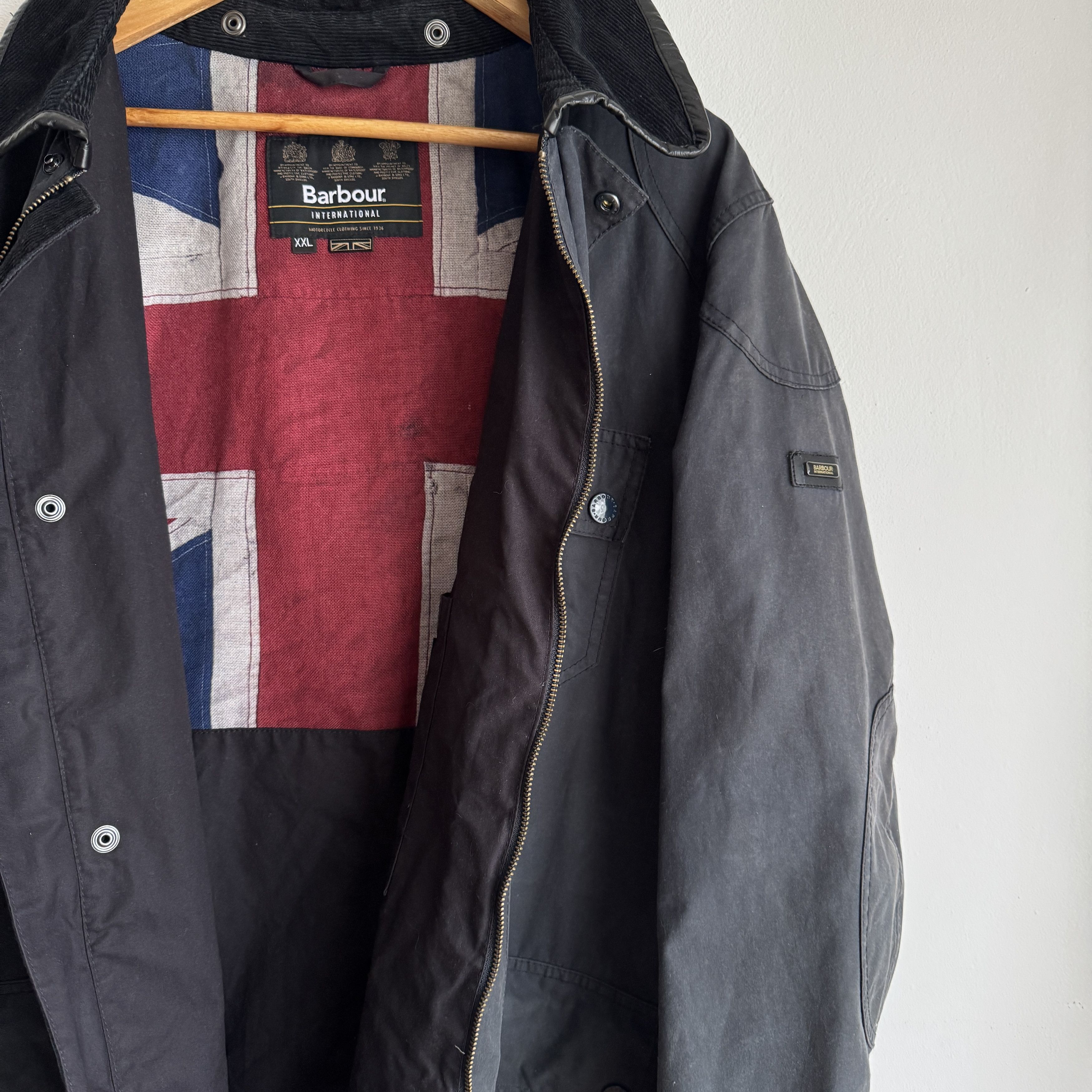 Barbour Barbour International Wax Cotton Mens Jacket XXL Size US XXL / EU 58 / 5 - 9 Thumbnail