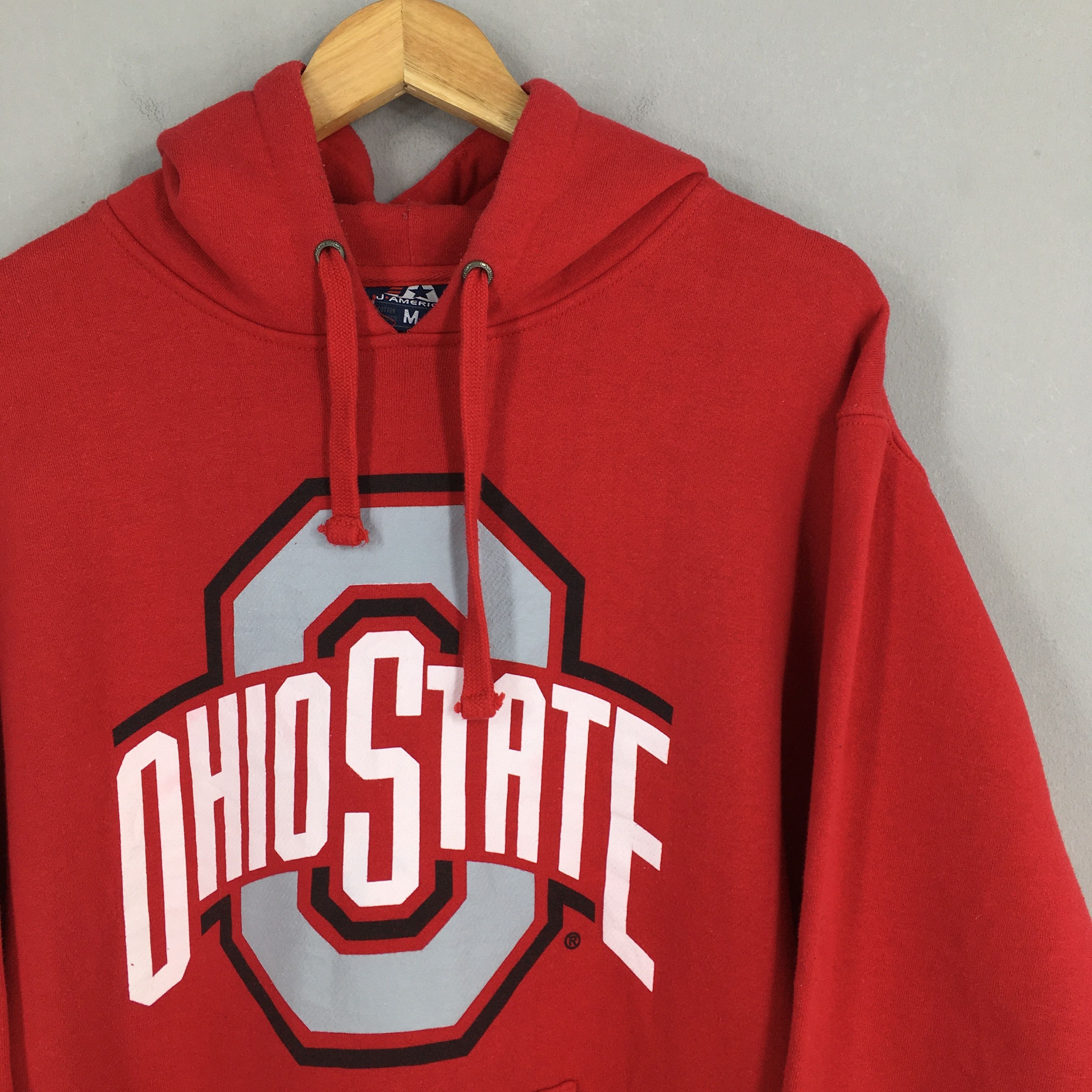NCAA × Vintage Vintage 90's Ohio State University Red Sweater Medium Size US M / EU 48-50 / 2 - 2 Thumbnail