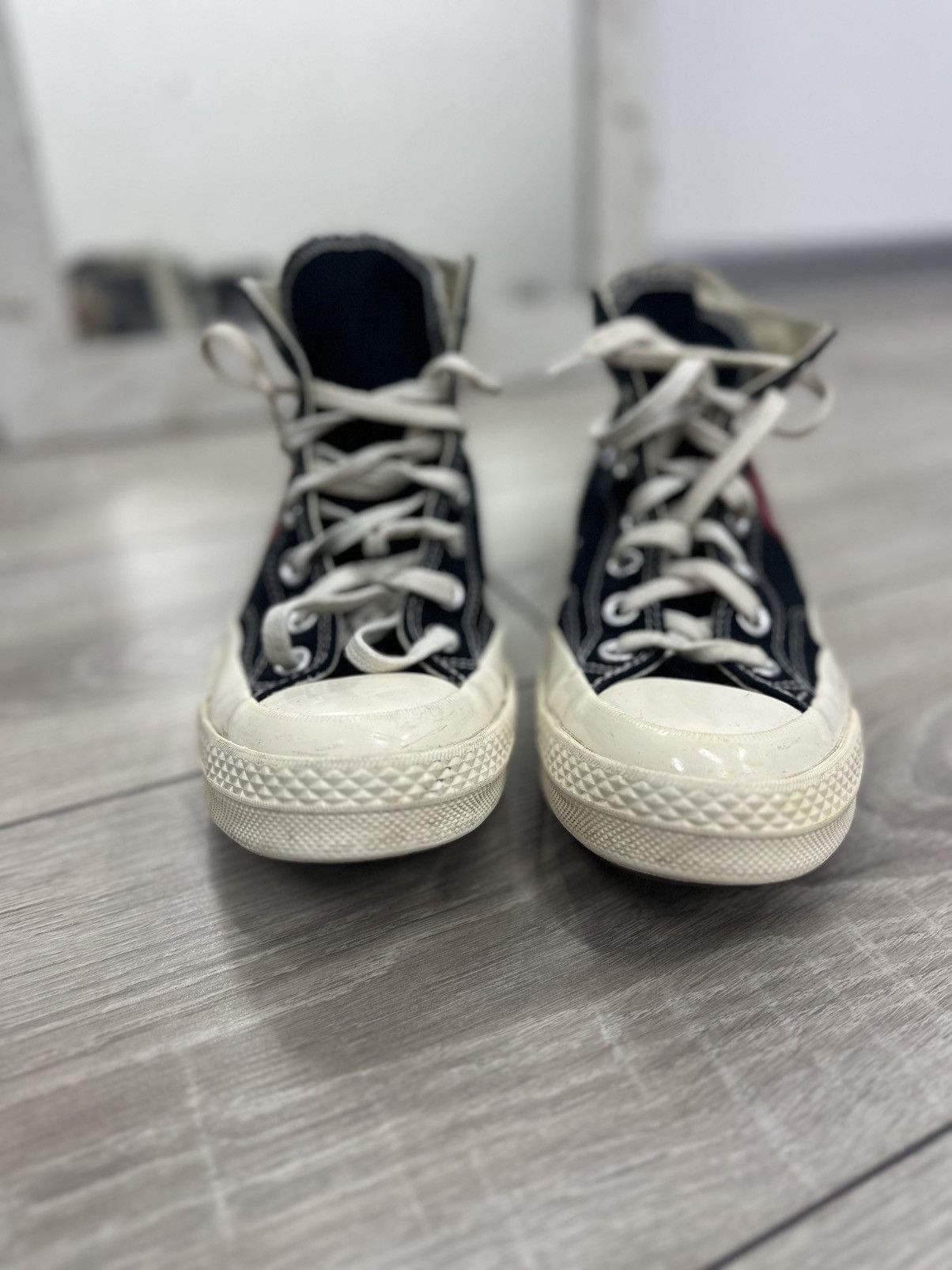 CDG by Comme des Garcons Converse x Come De Garcons Chuck Taylor Sneakers High Size US 7.5 / IT 37.5 - 5 Thumbnail